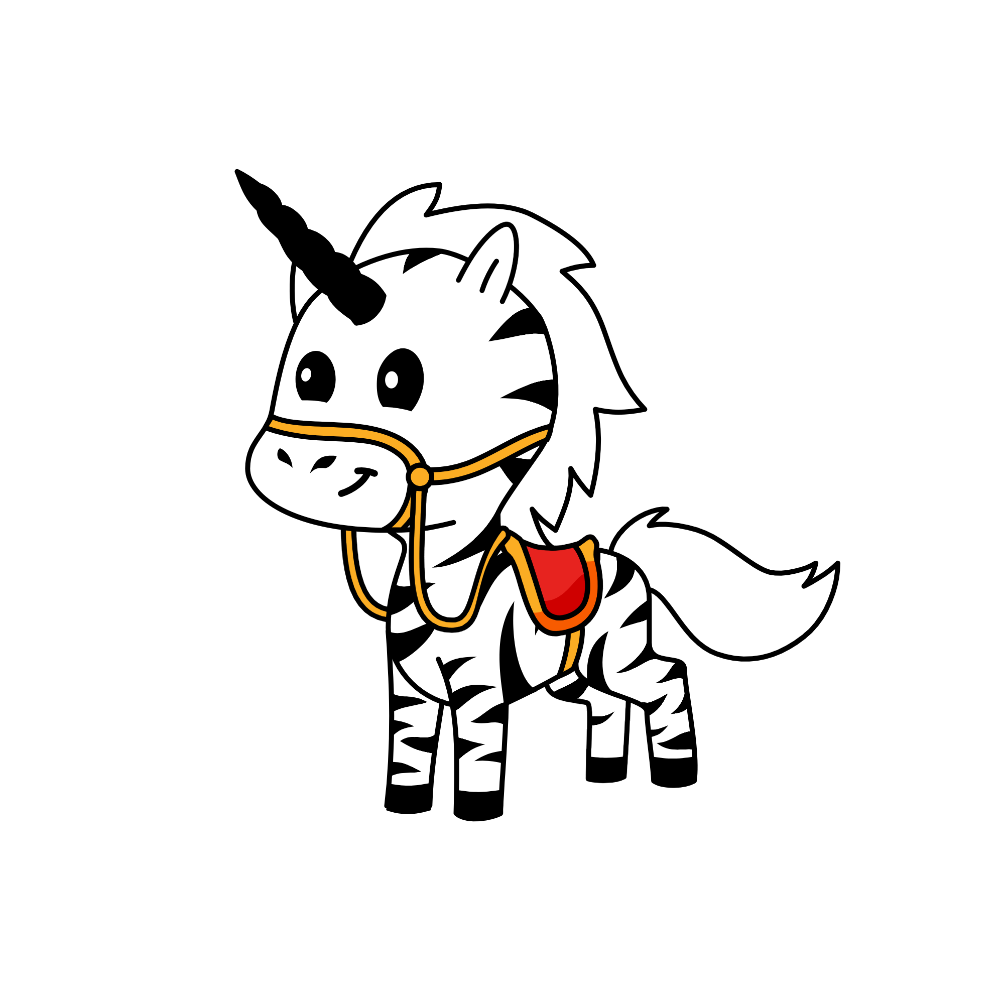 Zeebera , the unicorn