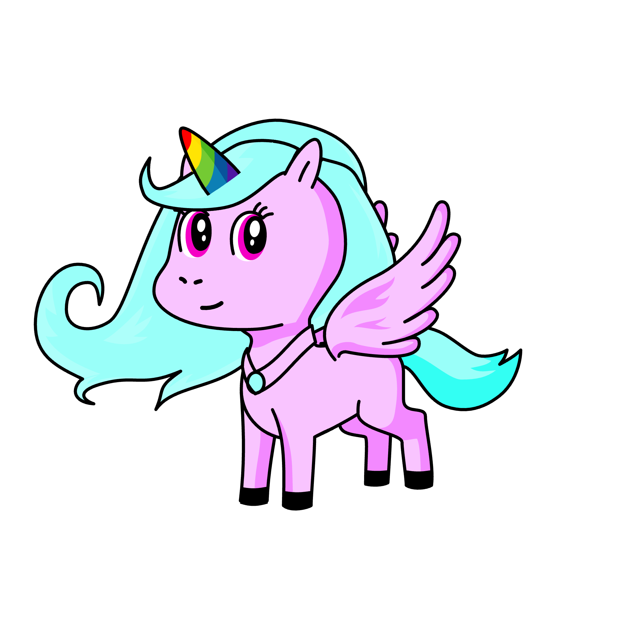 Cotton Candy, the unicorn