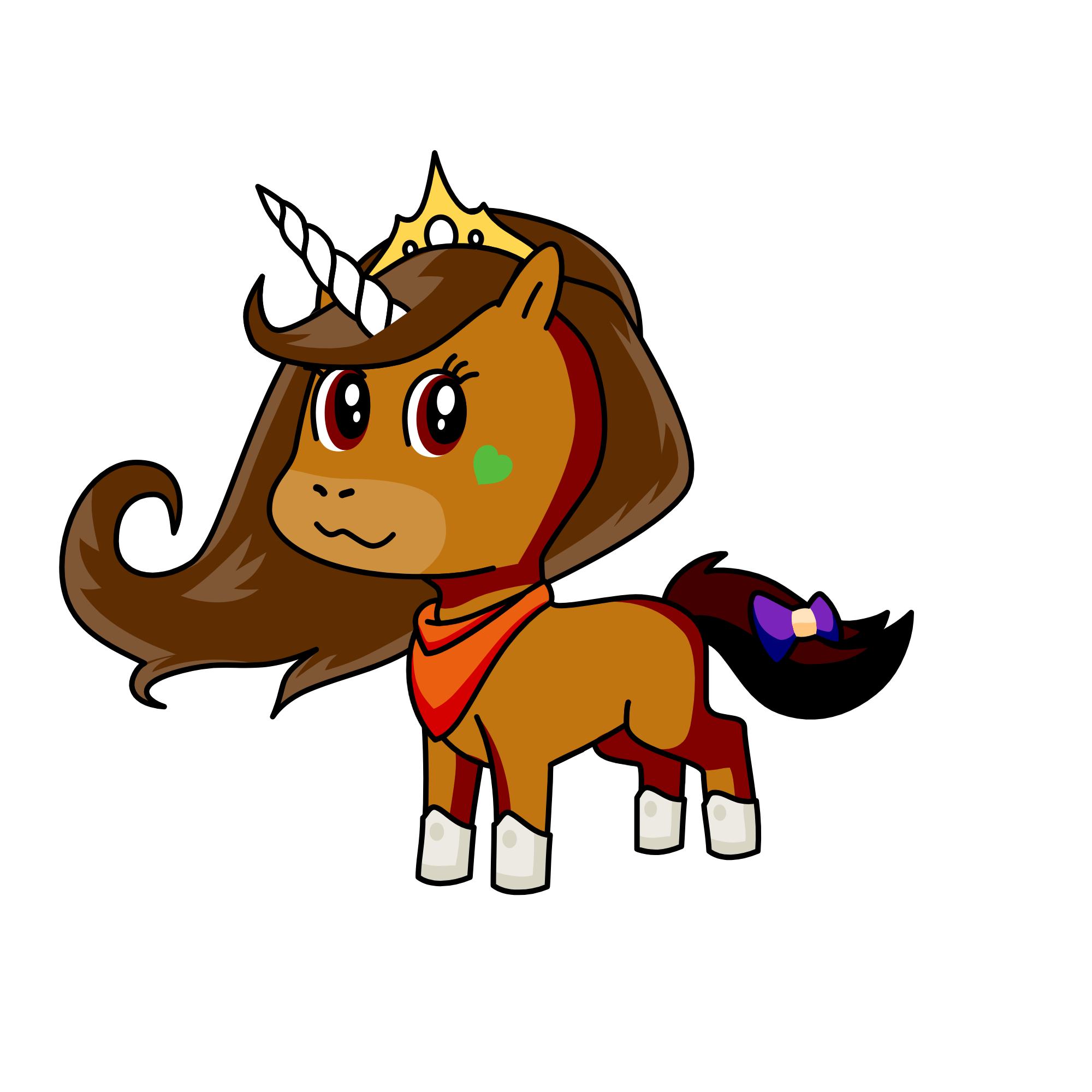 Baby, the unicorn
