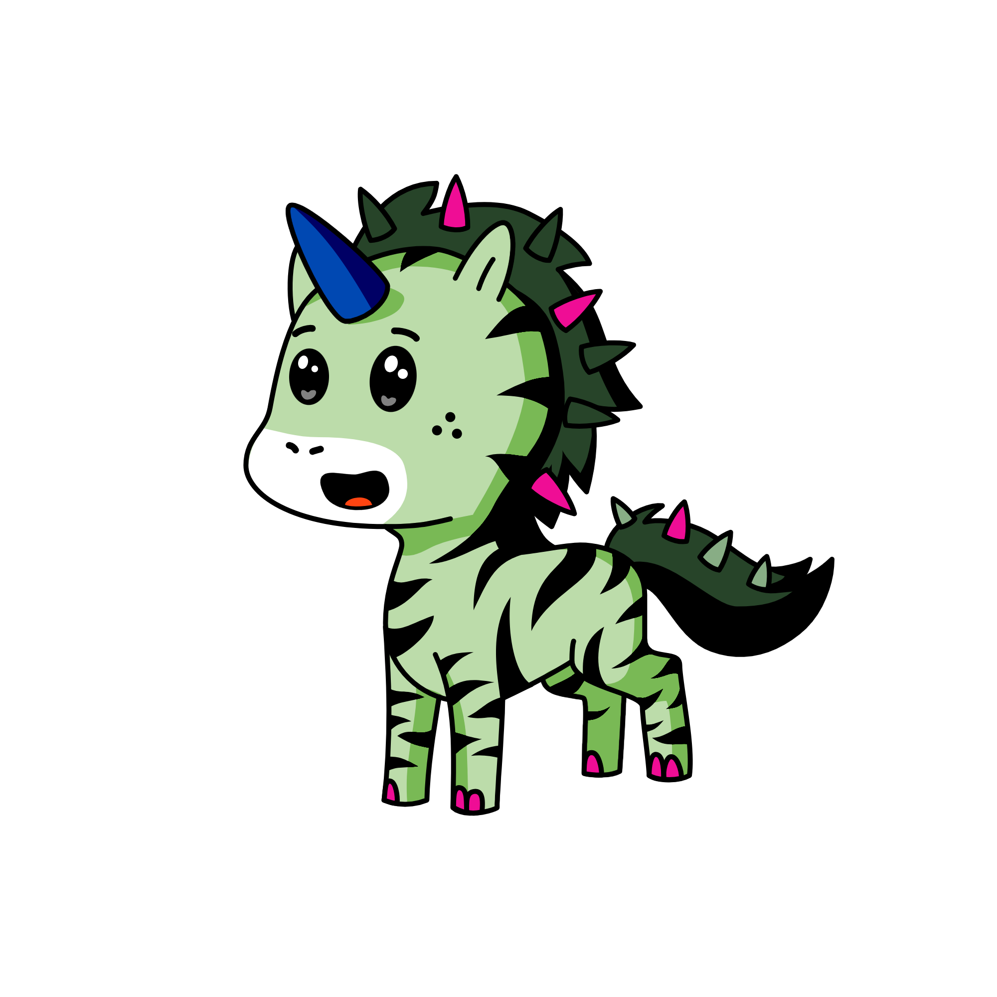 Charlie Hoof, the unicorn