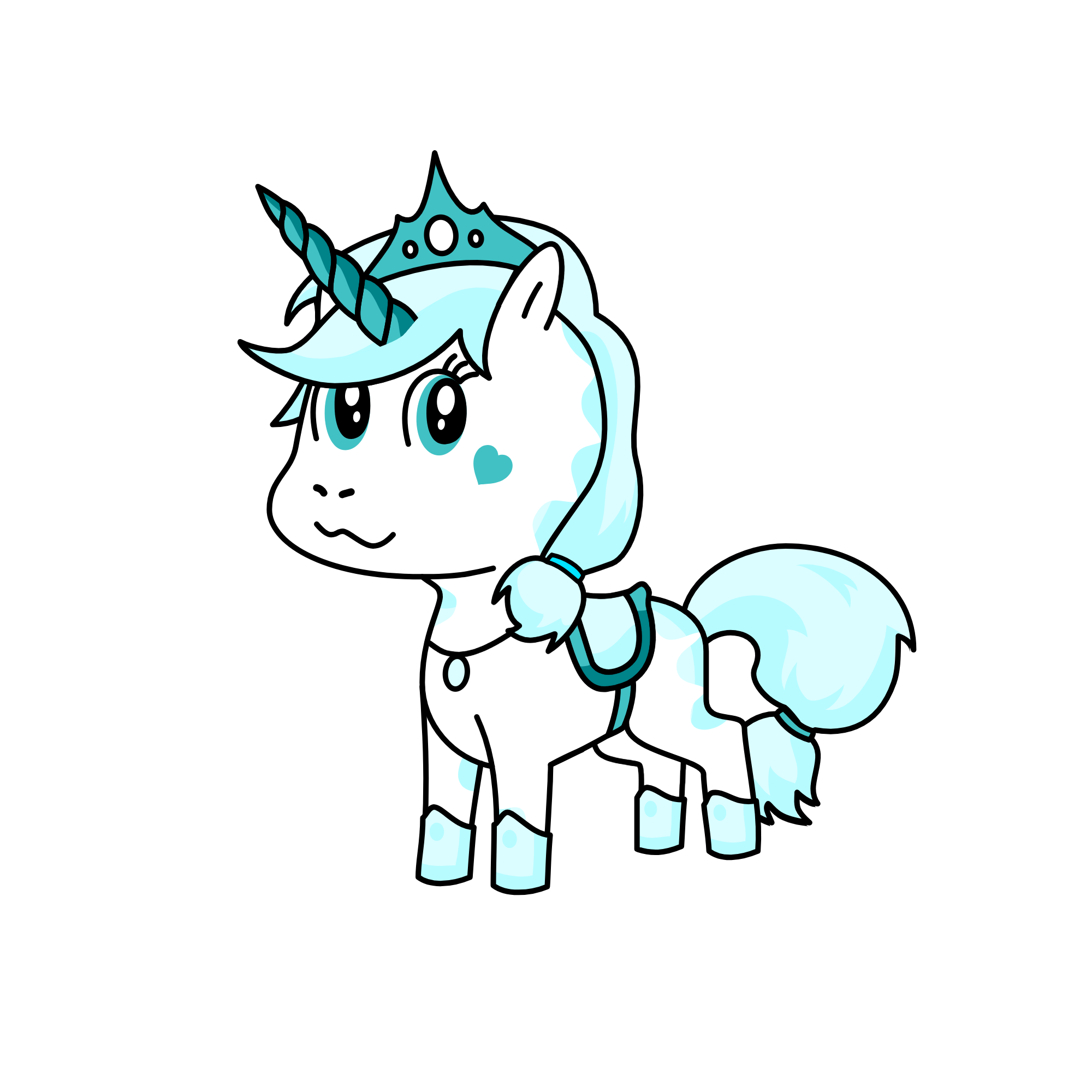 ice queen!, the unicorn