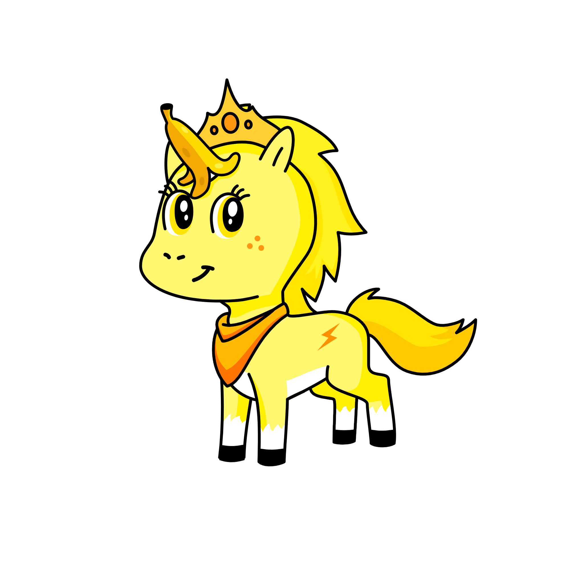 Anna Banana , the unicorn