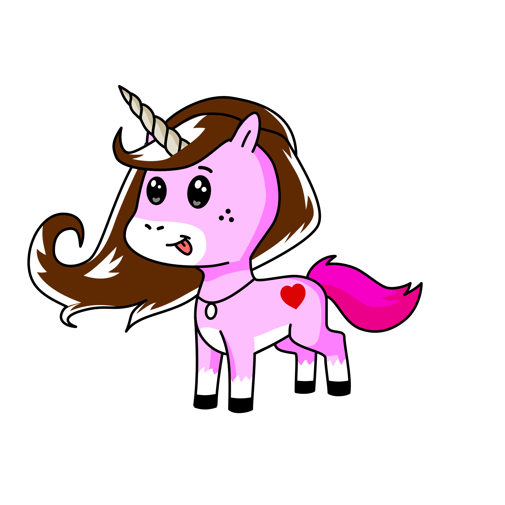 Bubble, the unicorn