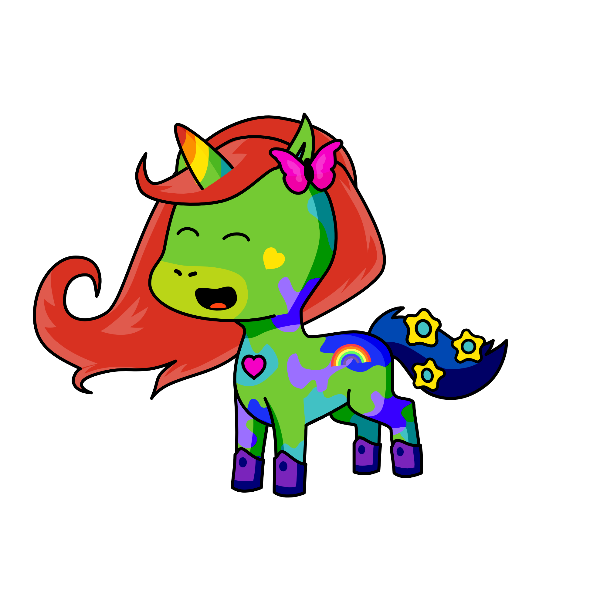 BUDDY!, the unicorn
