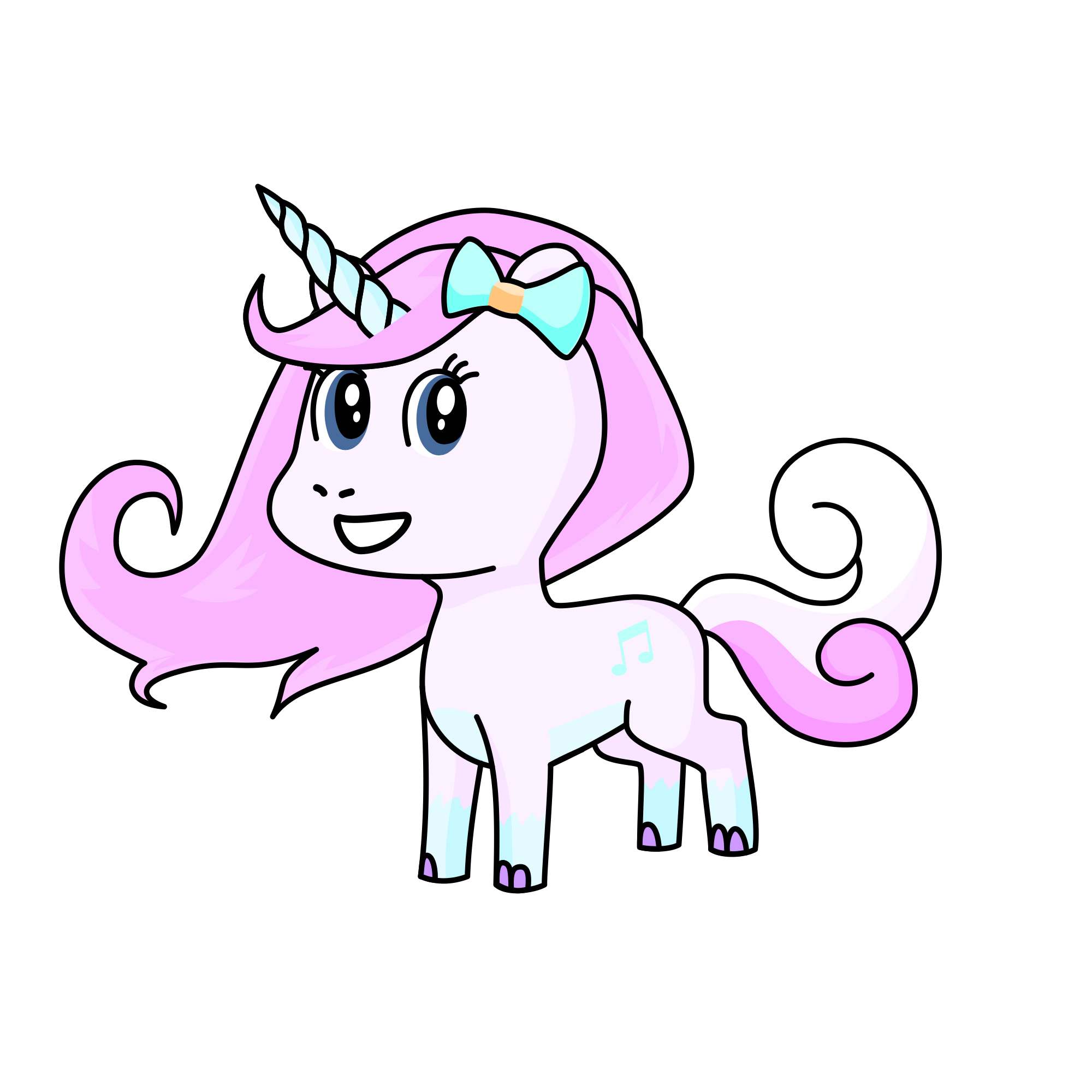Sunny, the unicorn