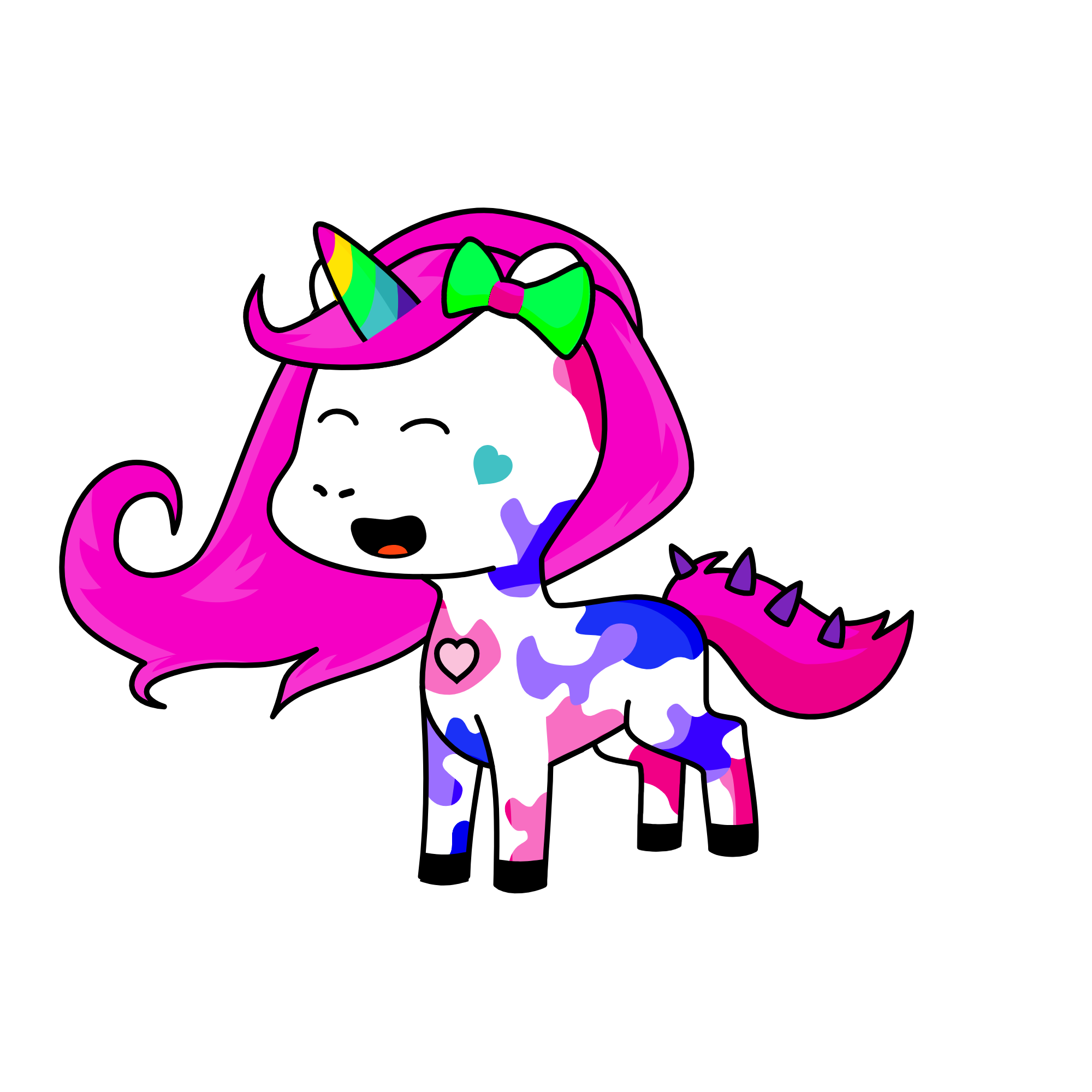 🍓cute strawberry🍓, the unicorn