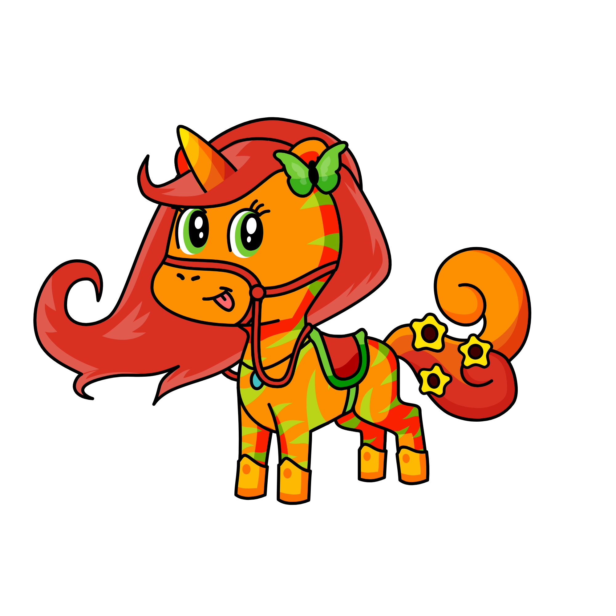Sunset Shimmer , the unicorn