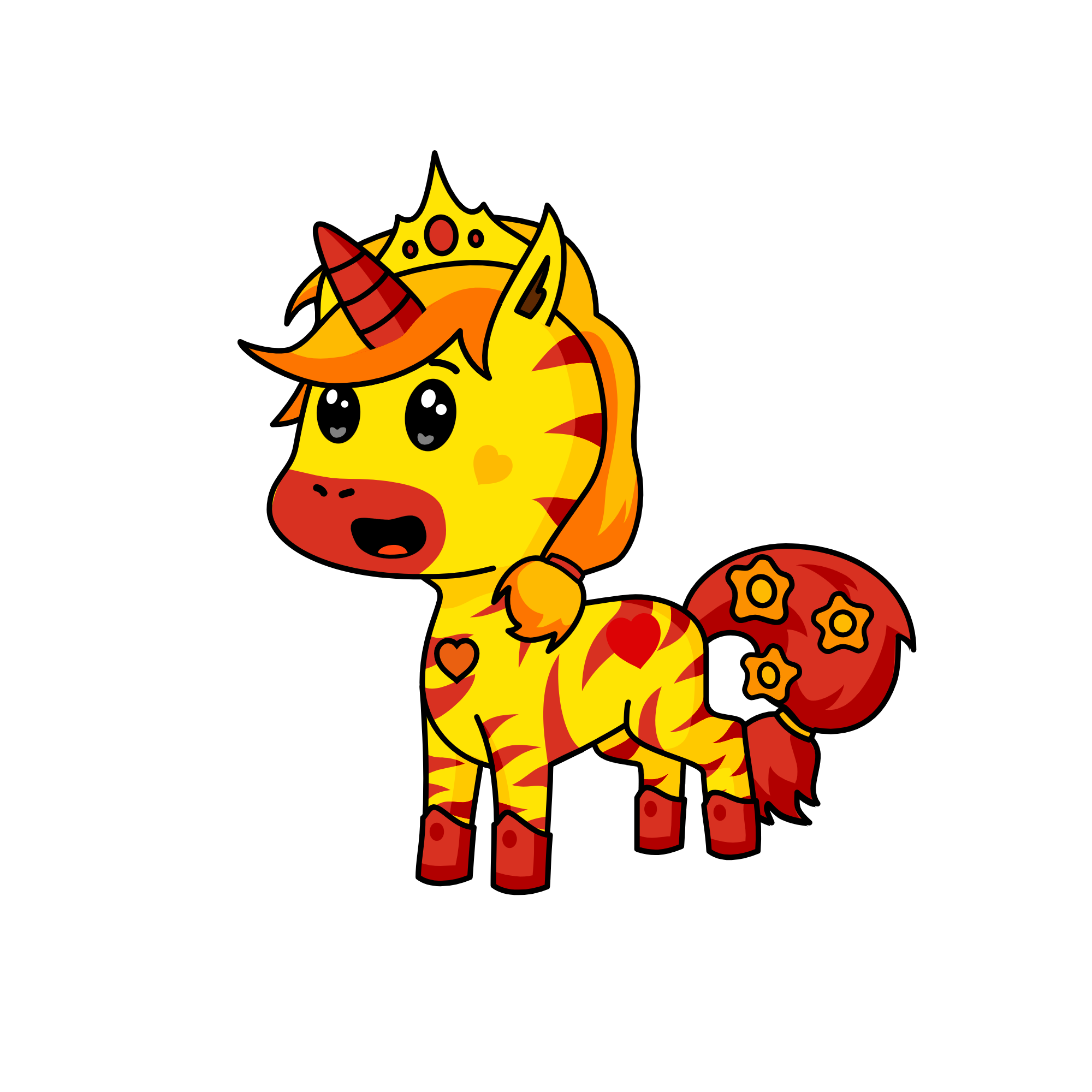 Lady Peg, the unicorn