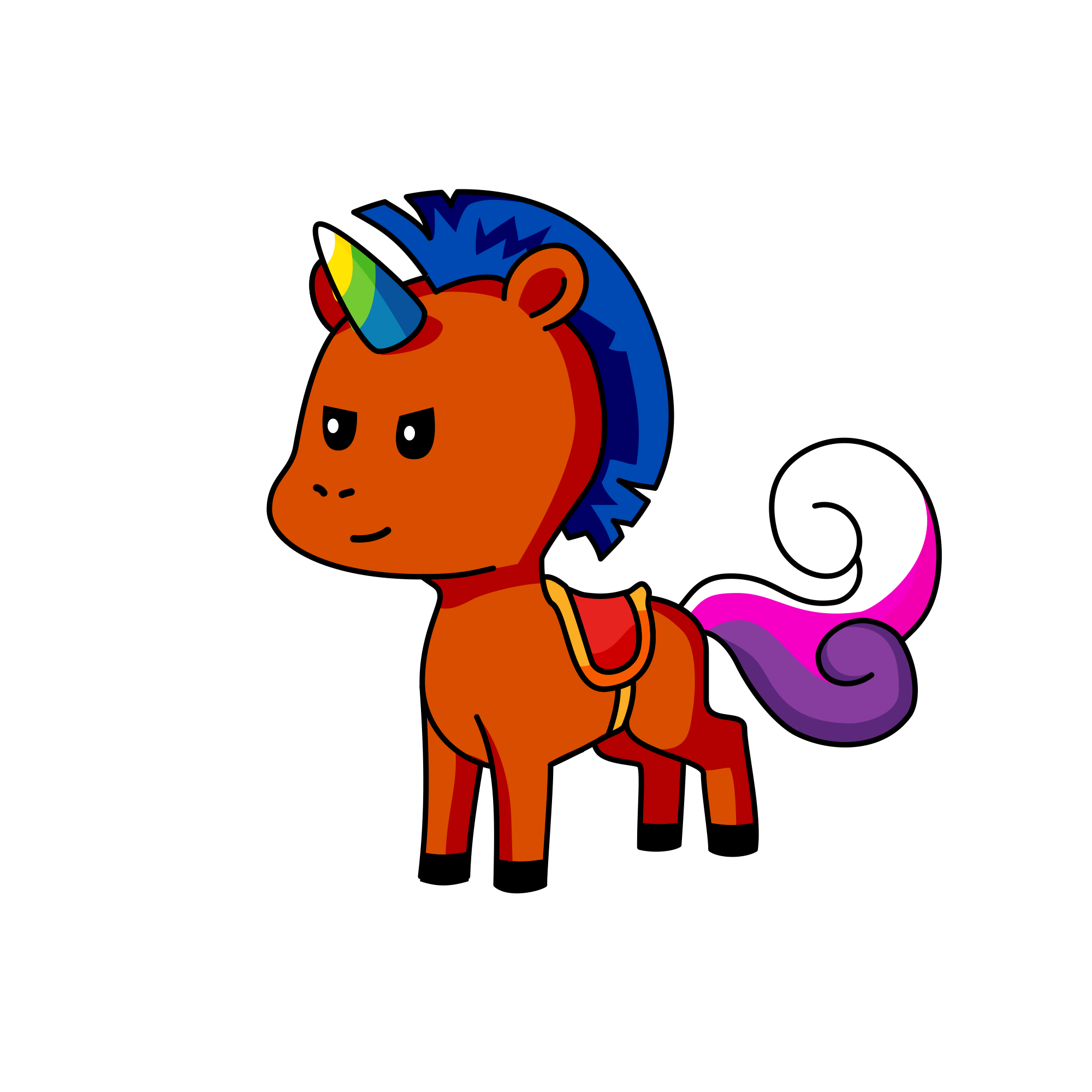 Evil unicorn, the unicorn