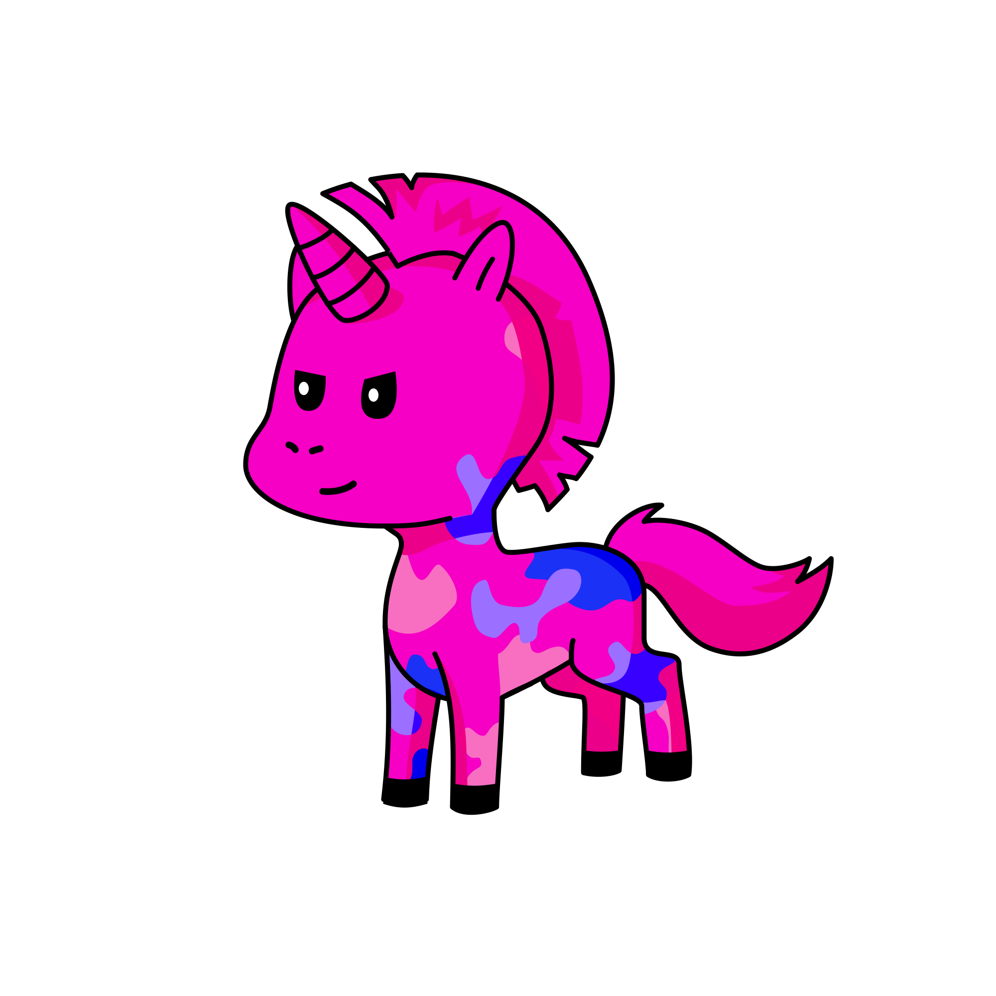Evil unicorn, the unicorn