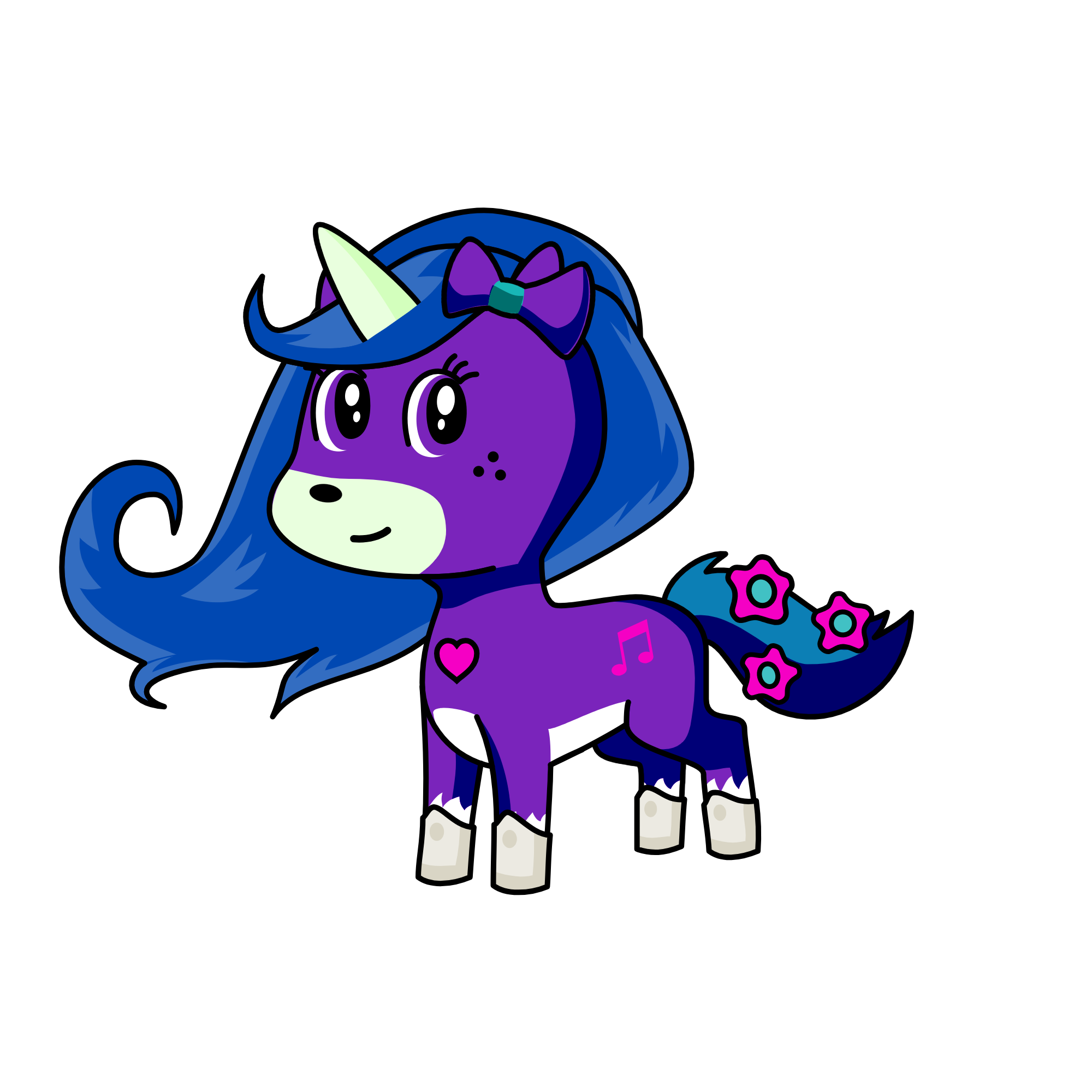 Izzy, the unicorn