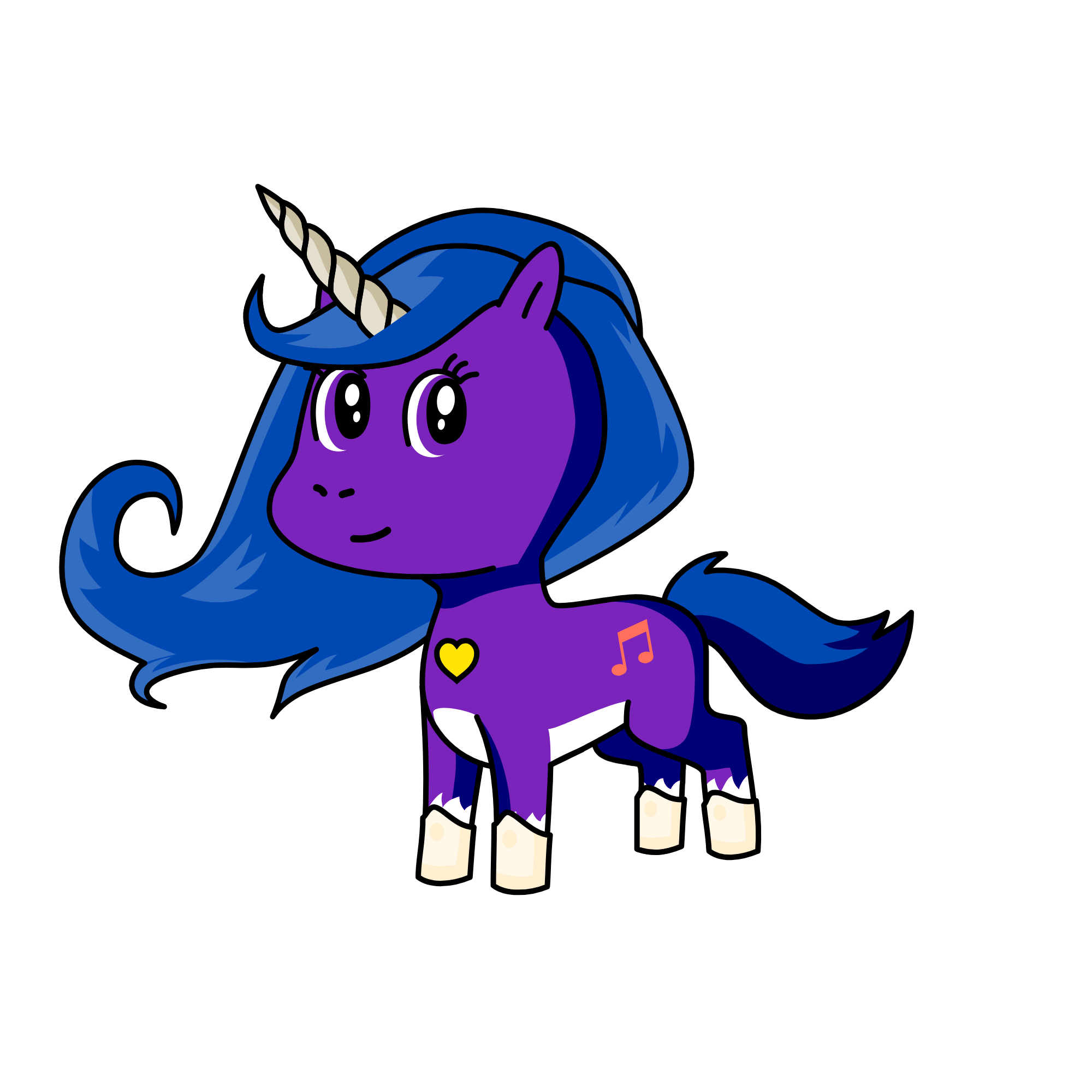 Izzy, the unicorn