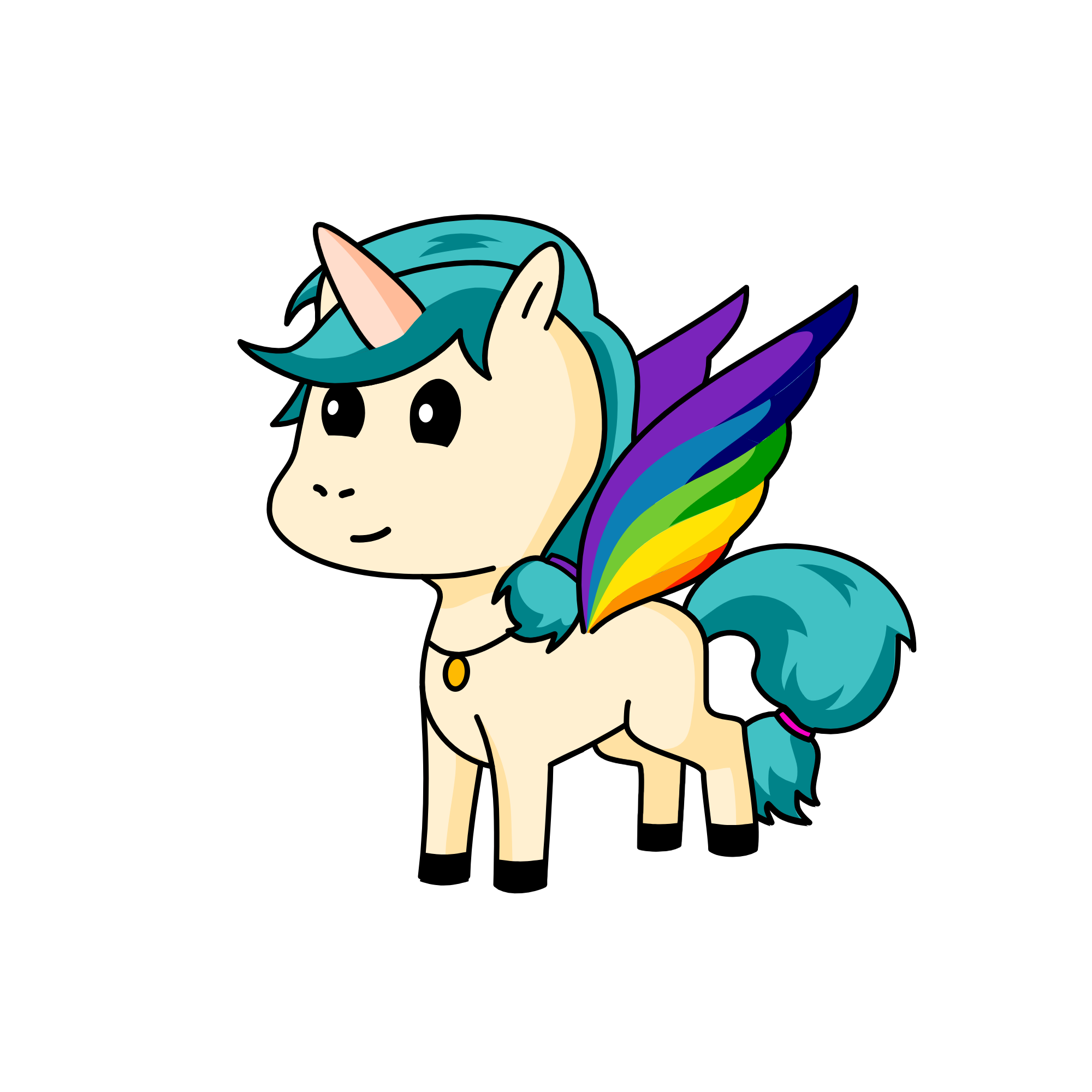 Twilight sparkle, the unicorn
