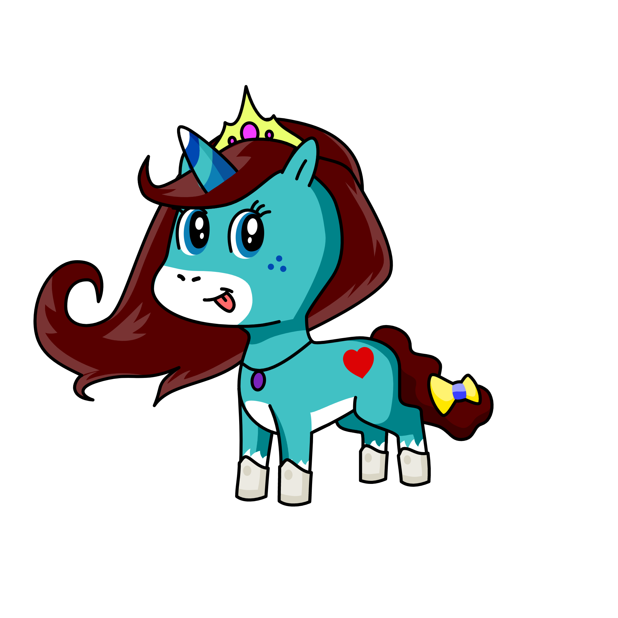 Ice, the unicorn