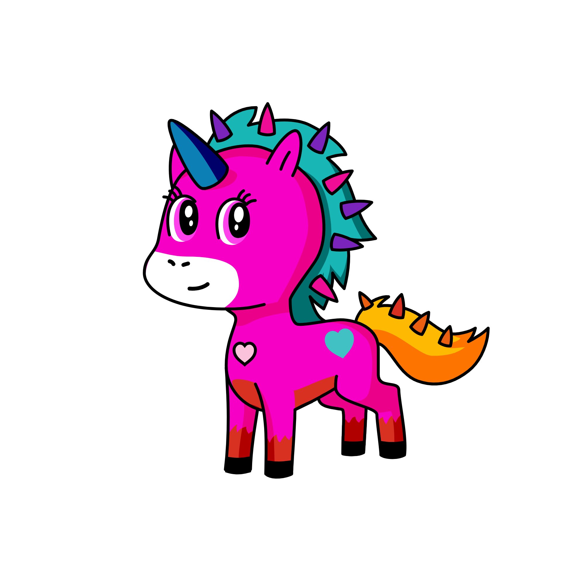 i am uglie, the unicorn