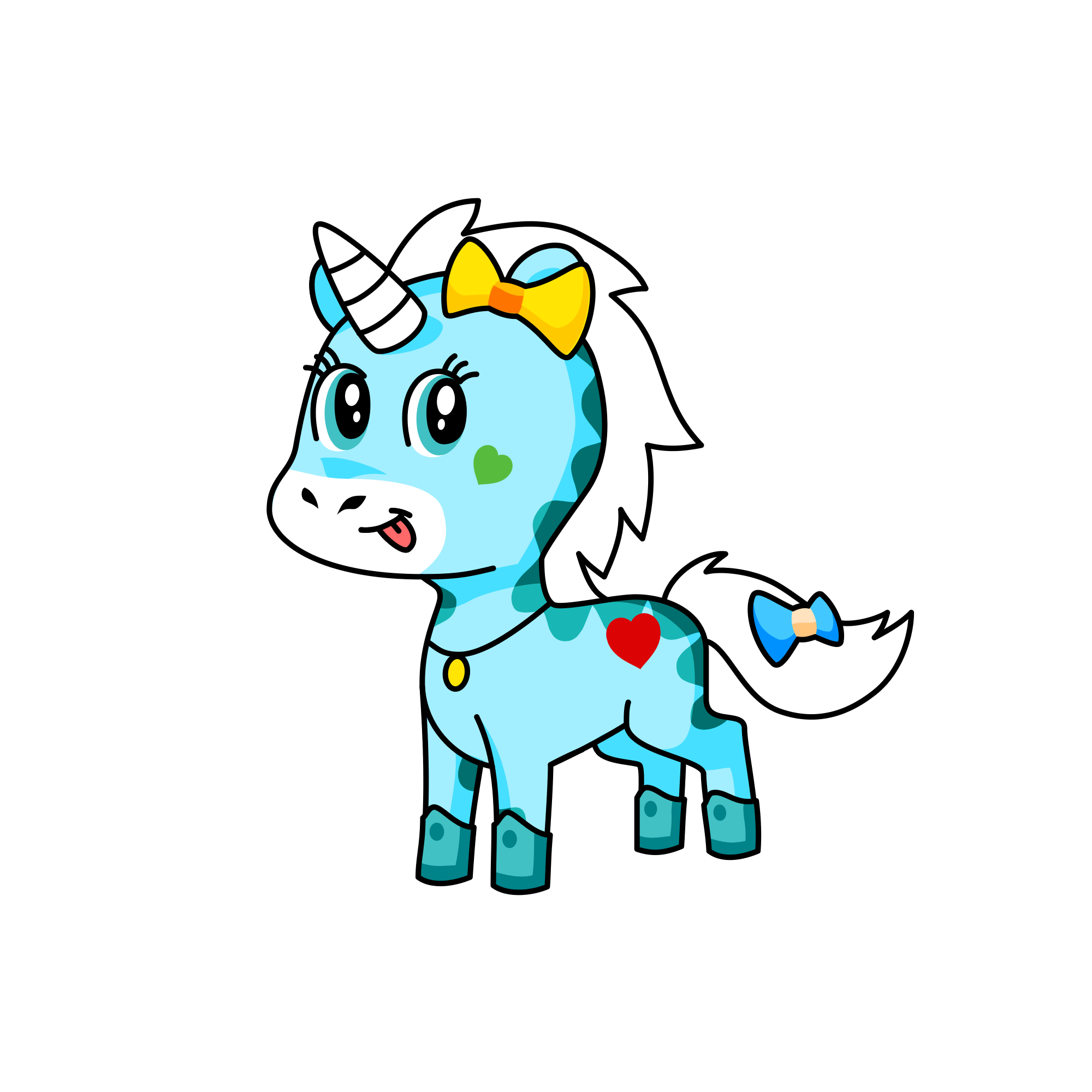 Poppy, the unicorn