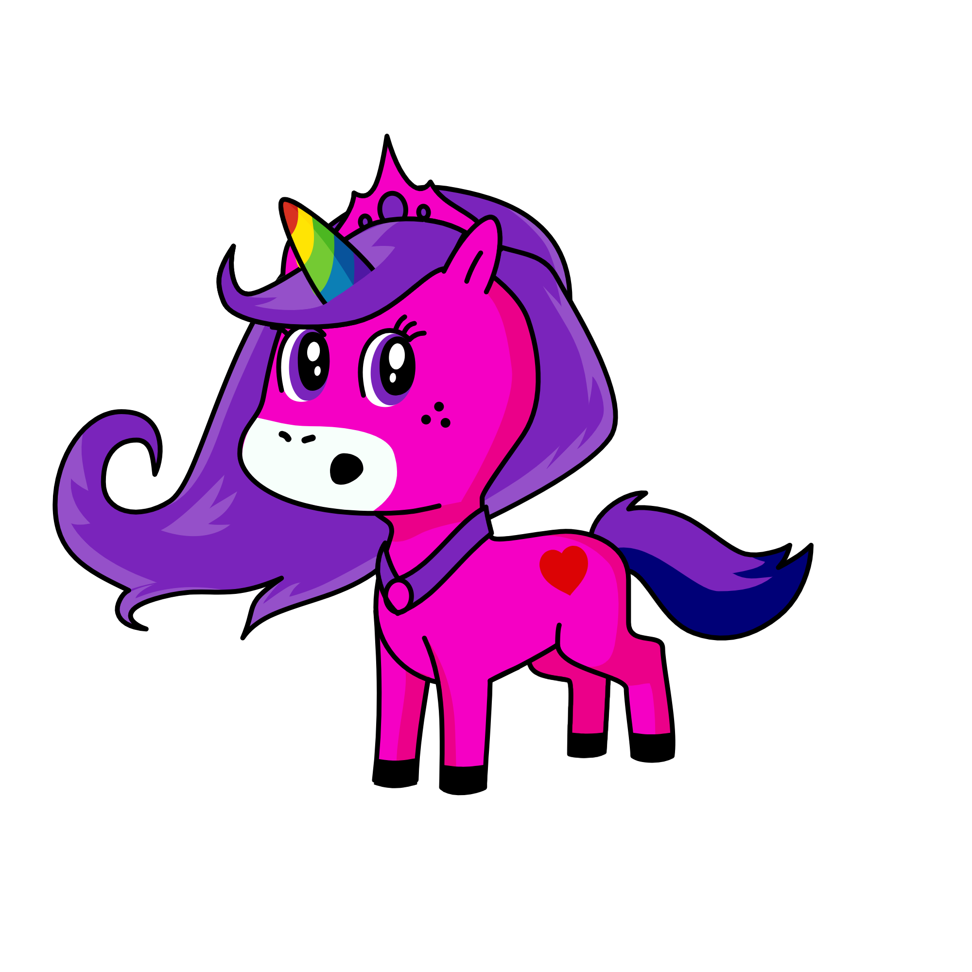 princess of love, the unicorn