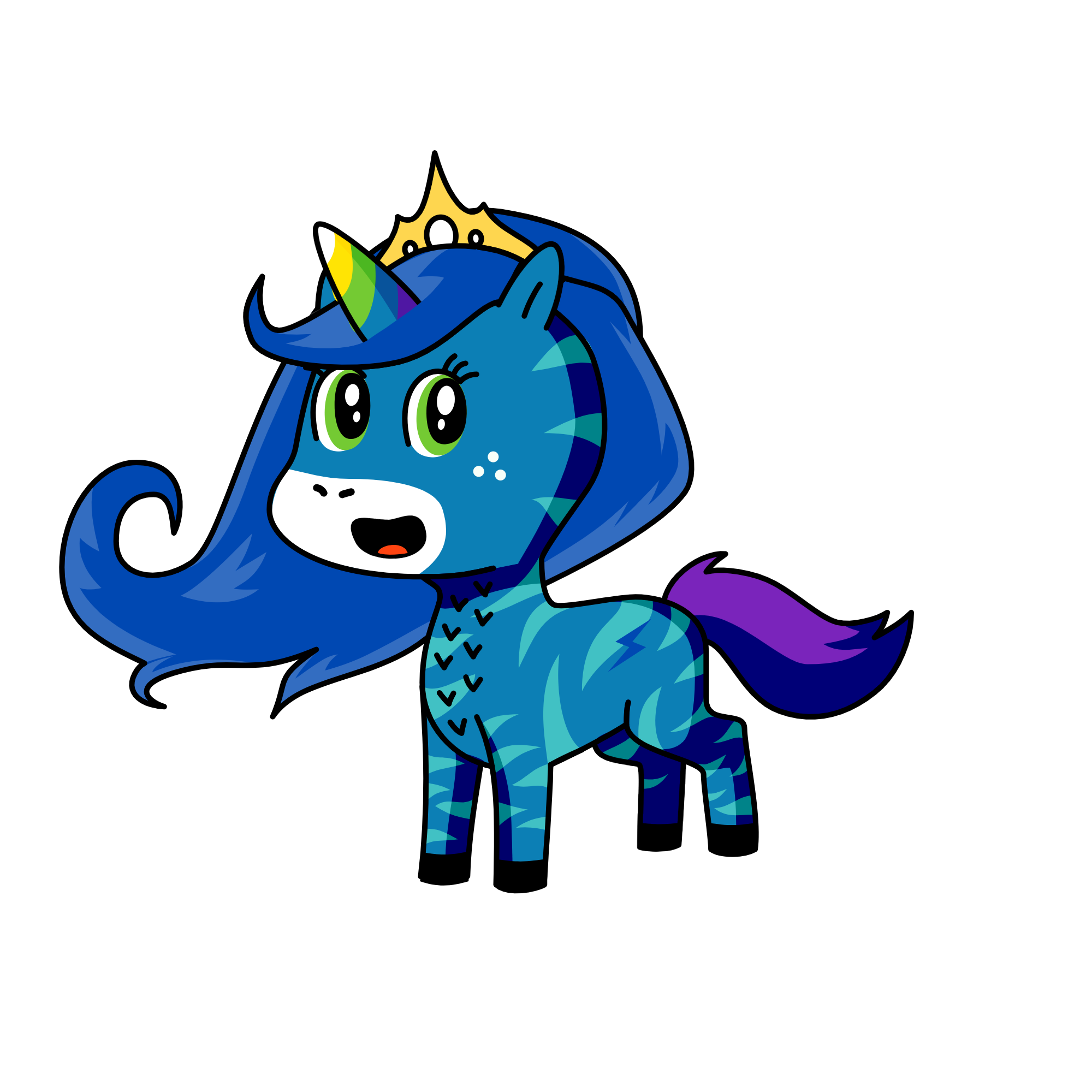 tina, the unicorn