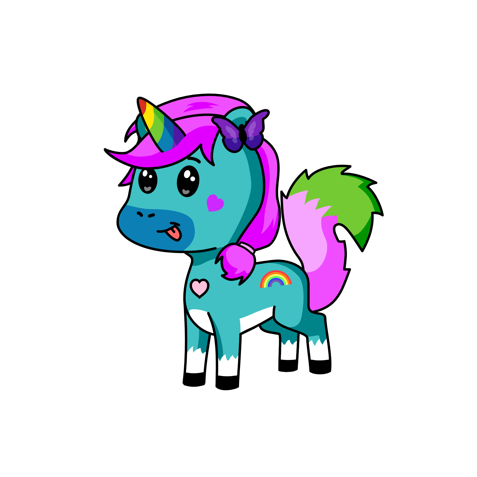 Roseypop!, the unicorn