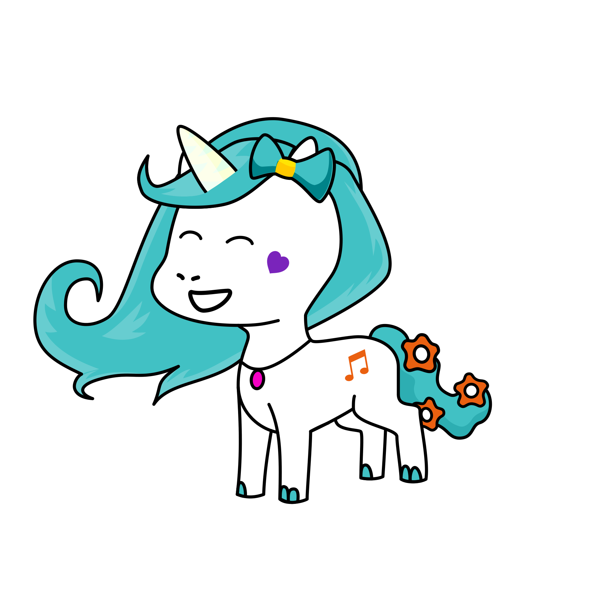 Phebe, the unicorn