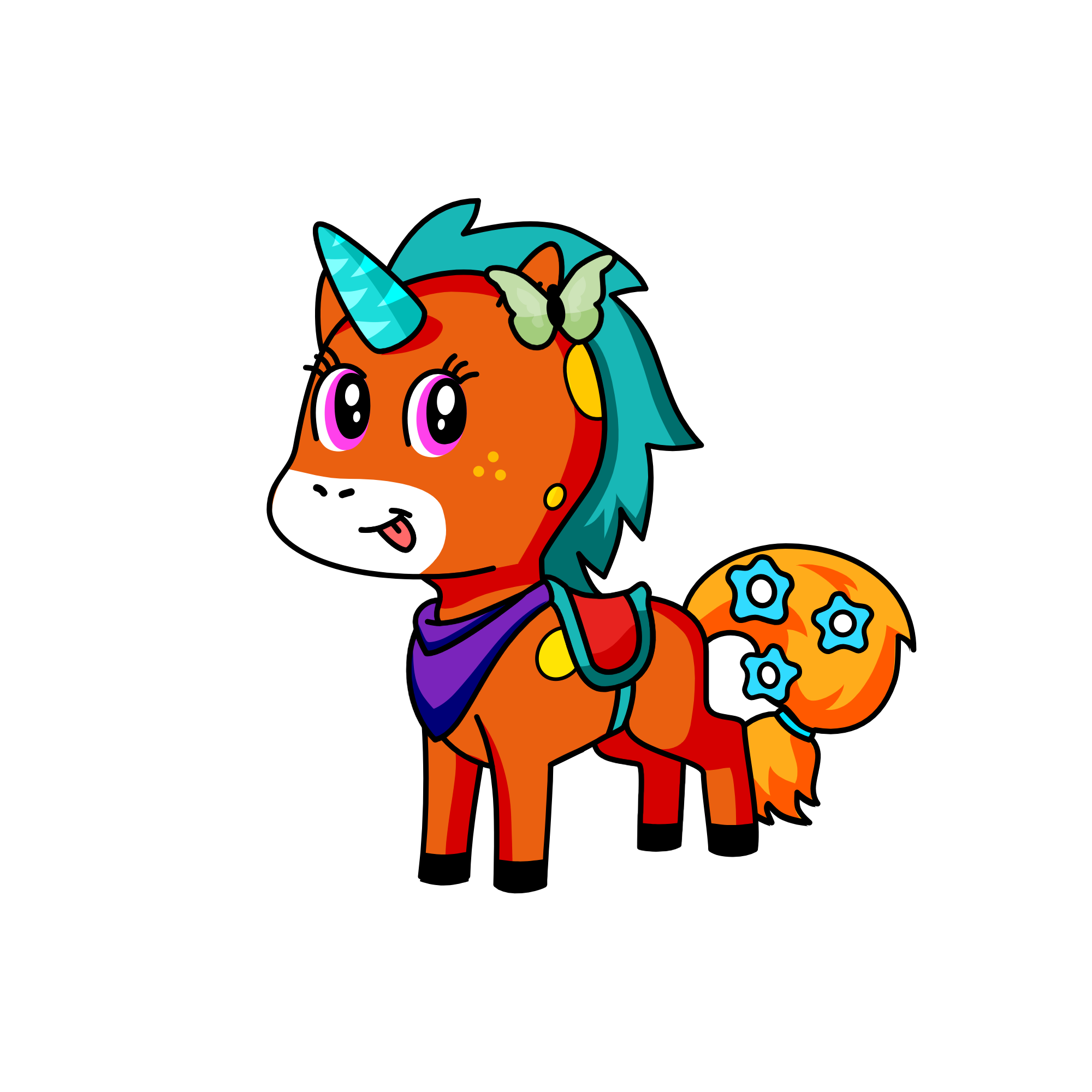 Betânia, the unicorn