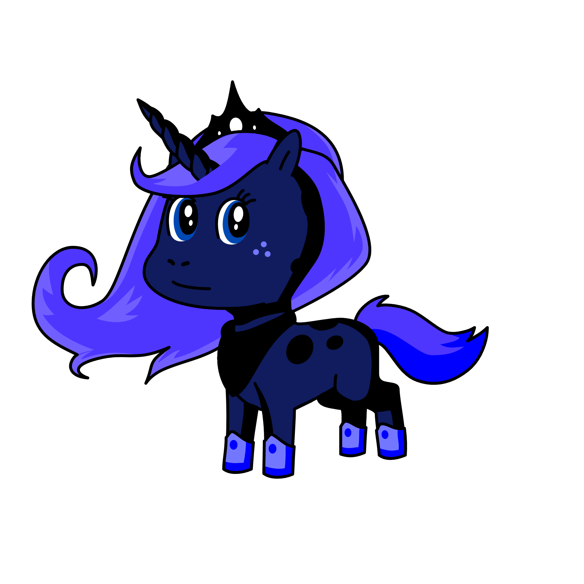 luna, the unicorn