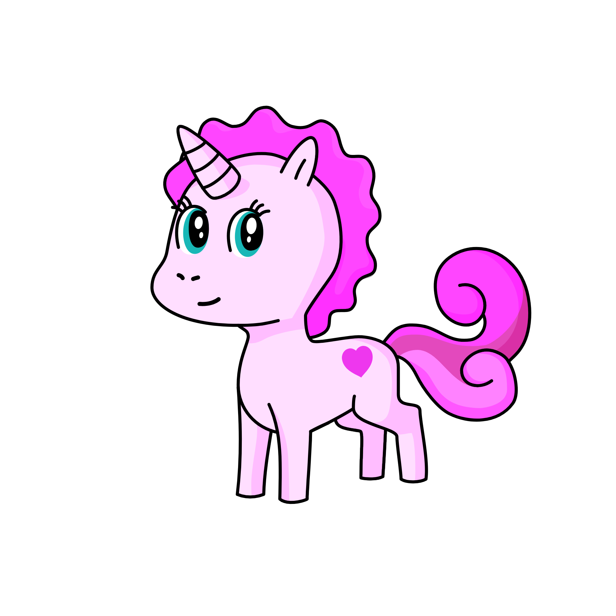 pinkie pie, the unicorn
