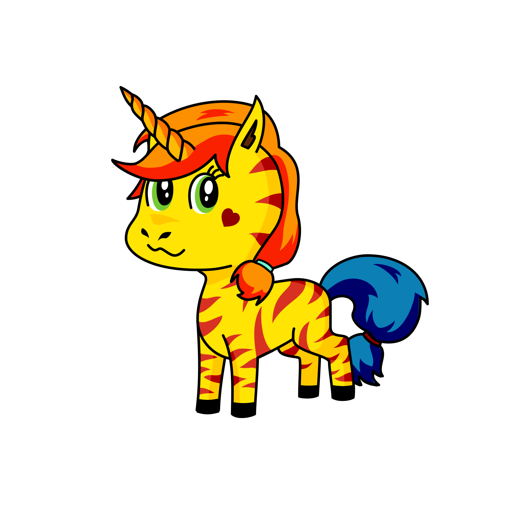 Tina, the unicorn