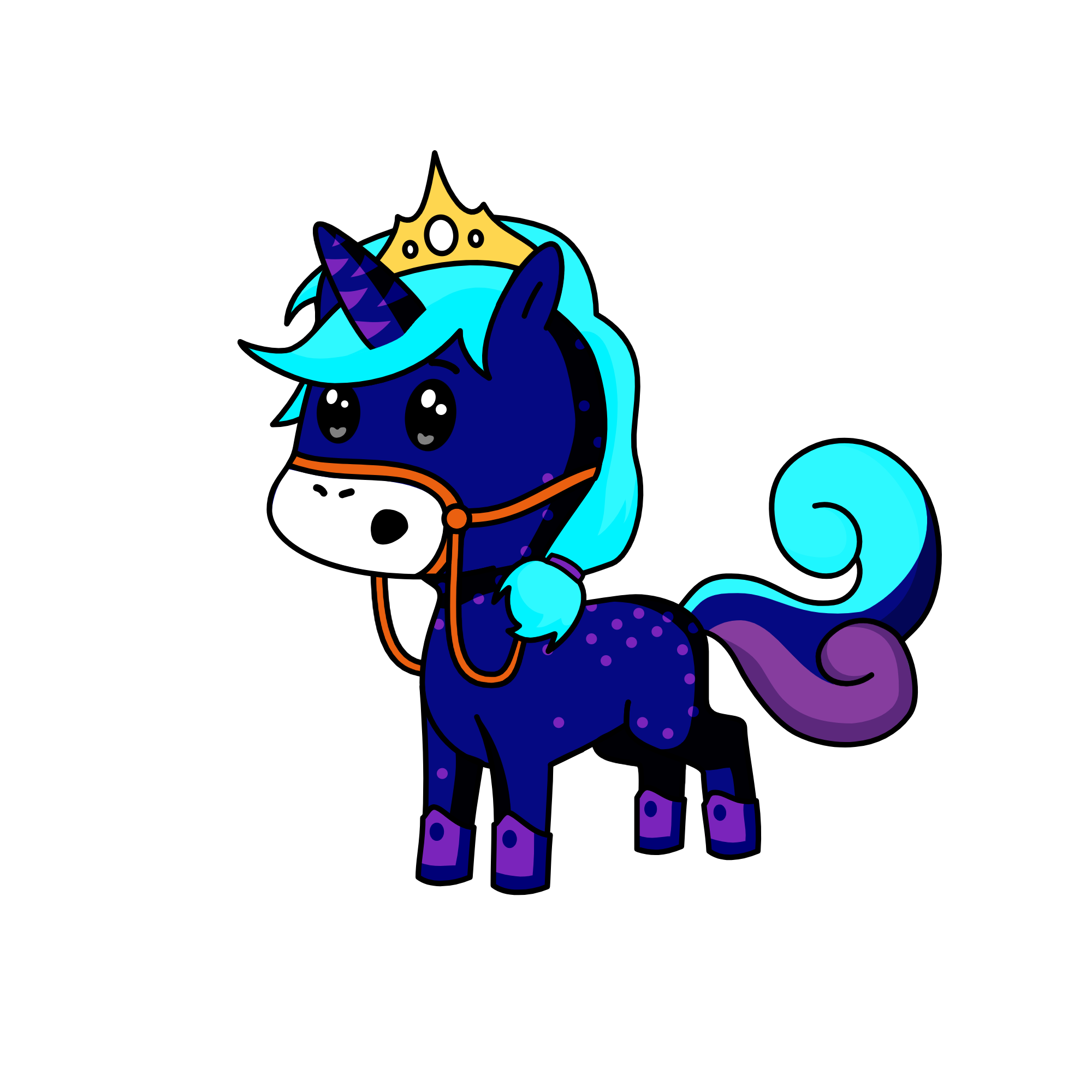 Midnight star, the unicorn