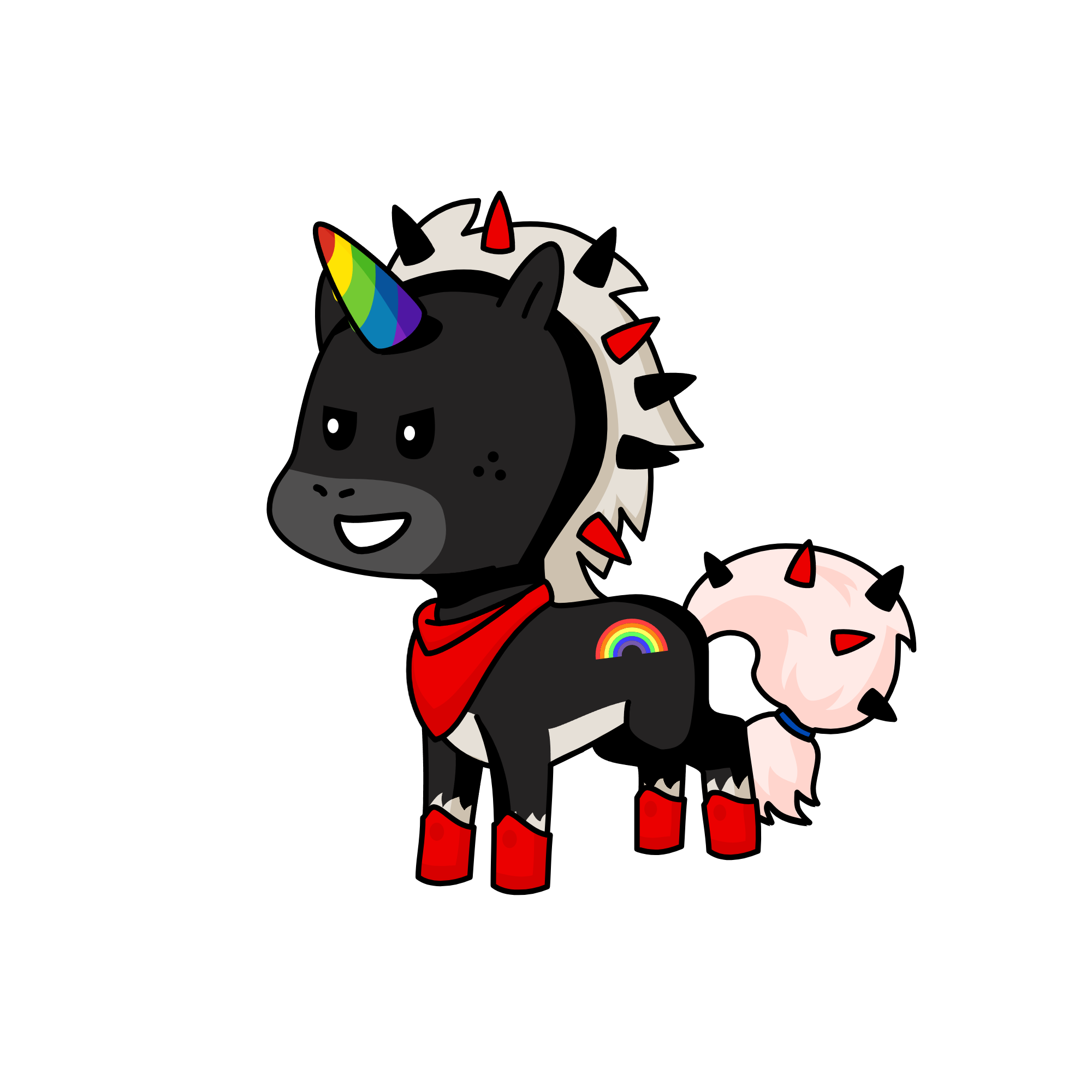 raven, the unicorn