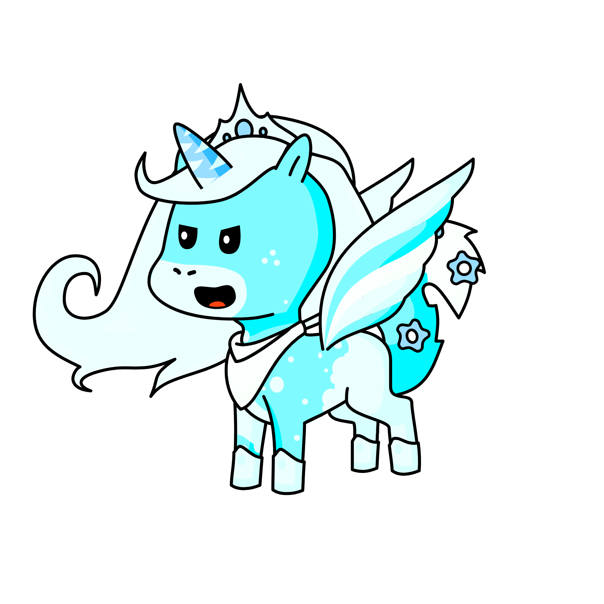 Ice Queen 33, the unicorn