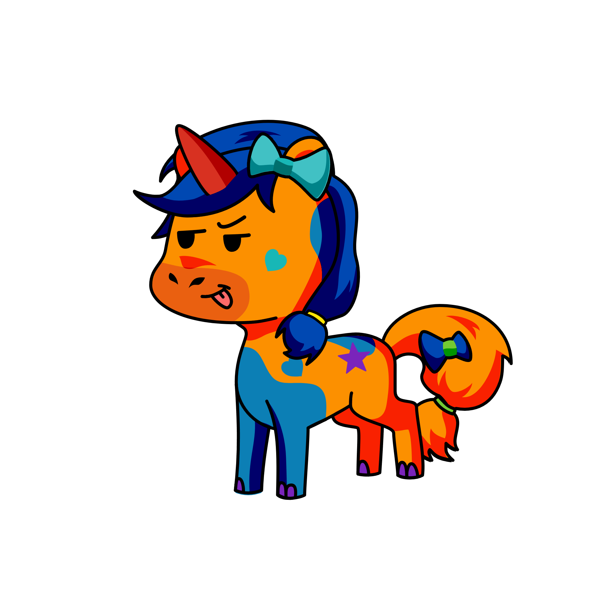 DaringLila , the unicorn