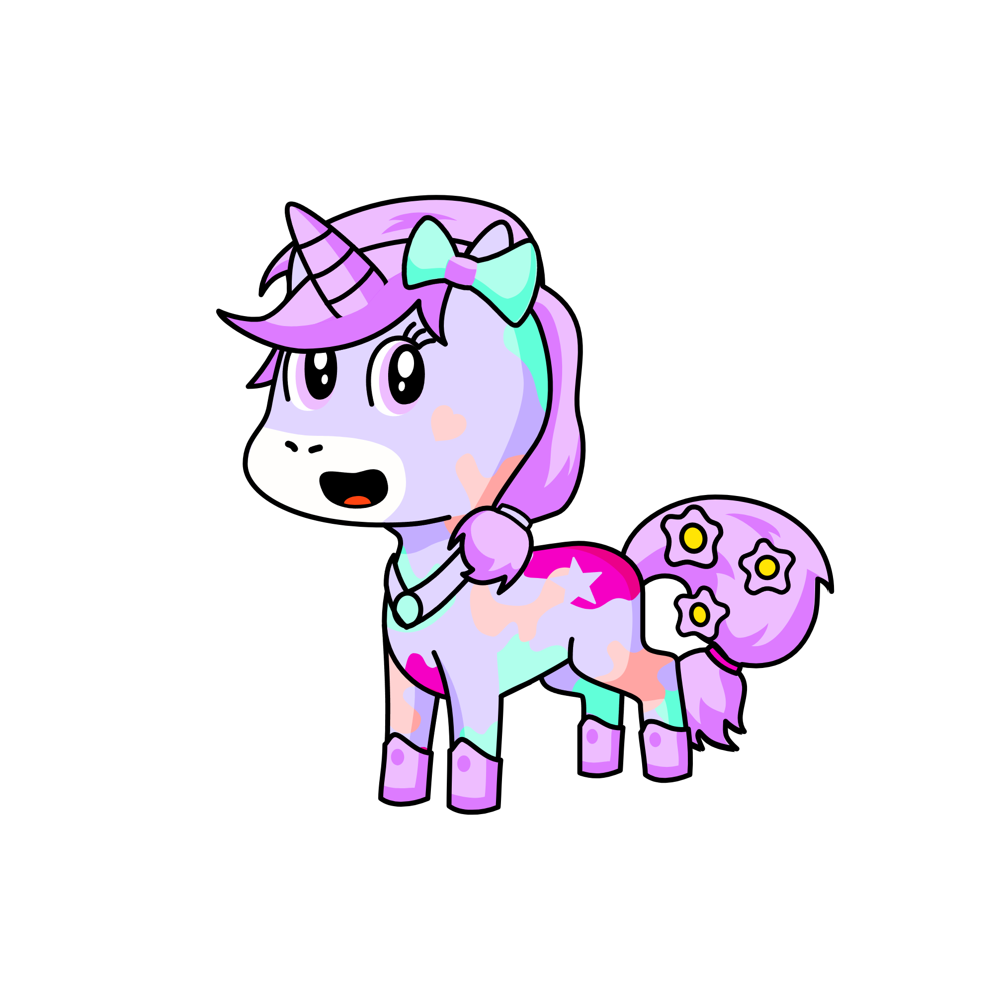 roxinhazinha, the unicorn