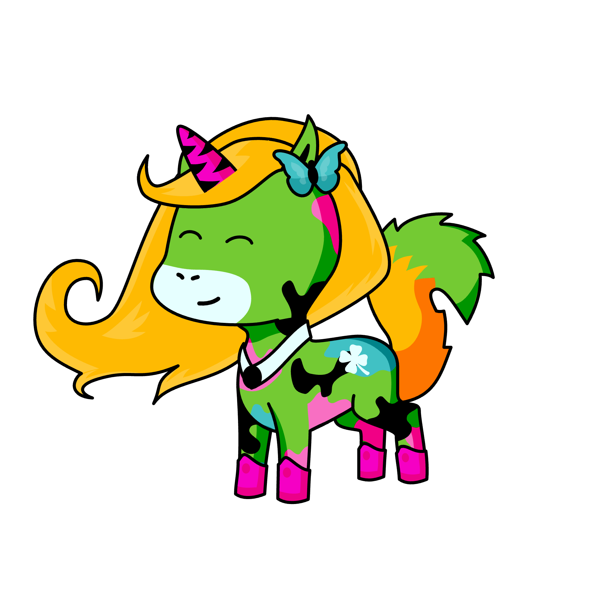 Flame , the unicorn