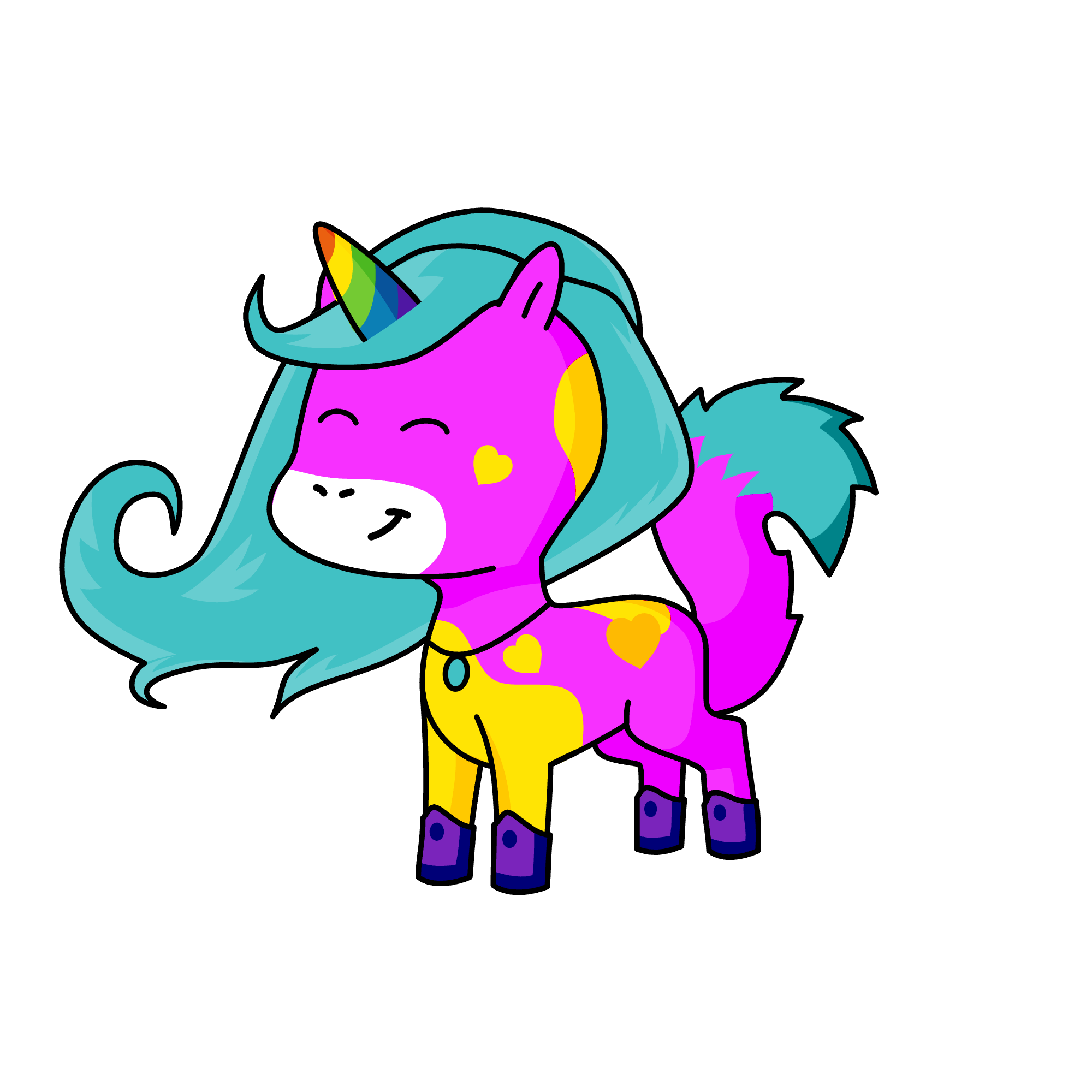 Hattie , the unicorn