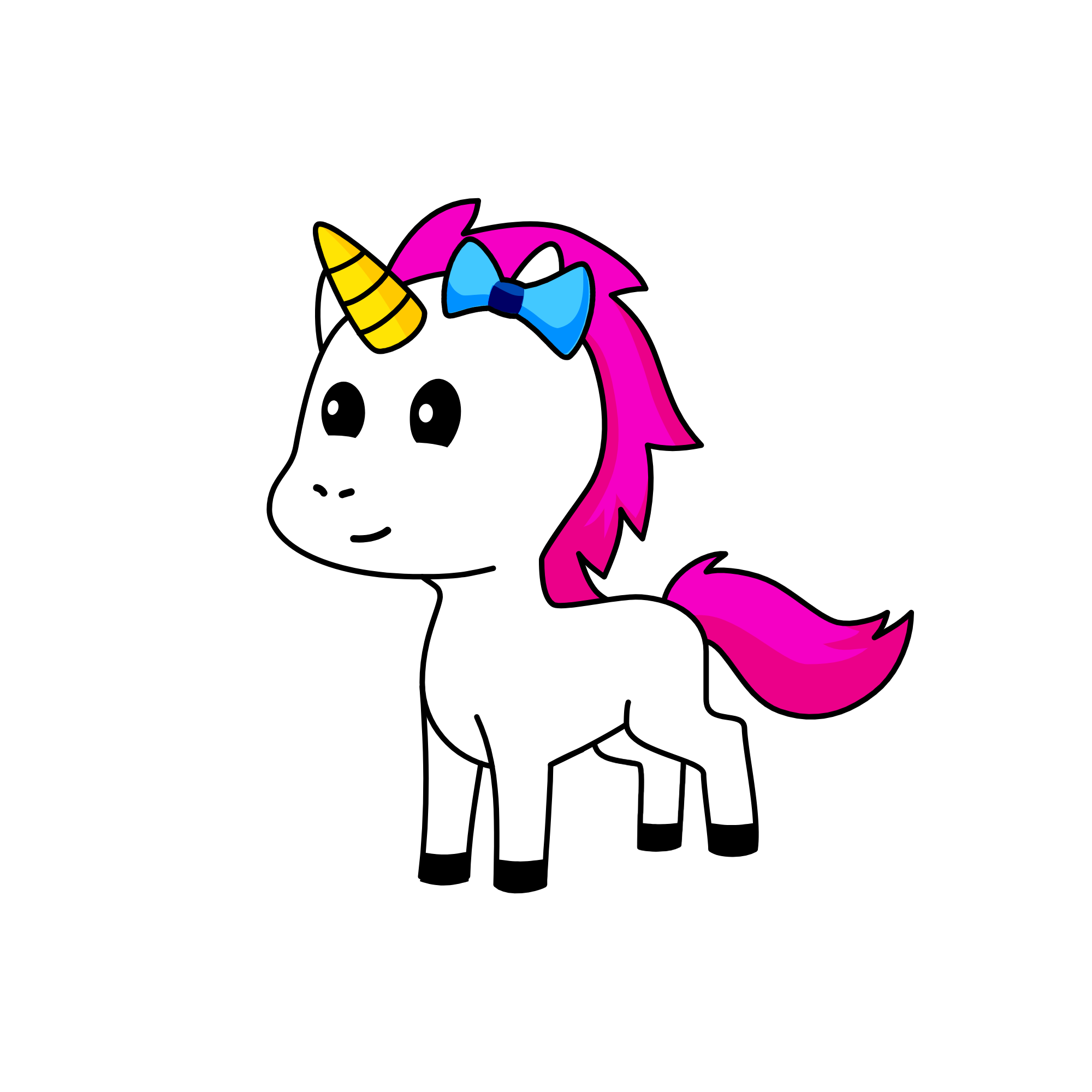 bazinga, the unicorn