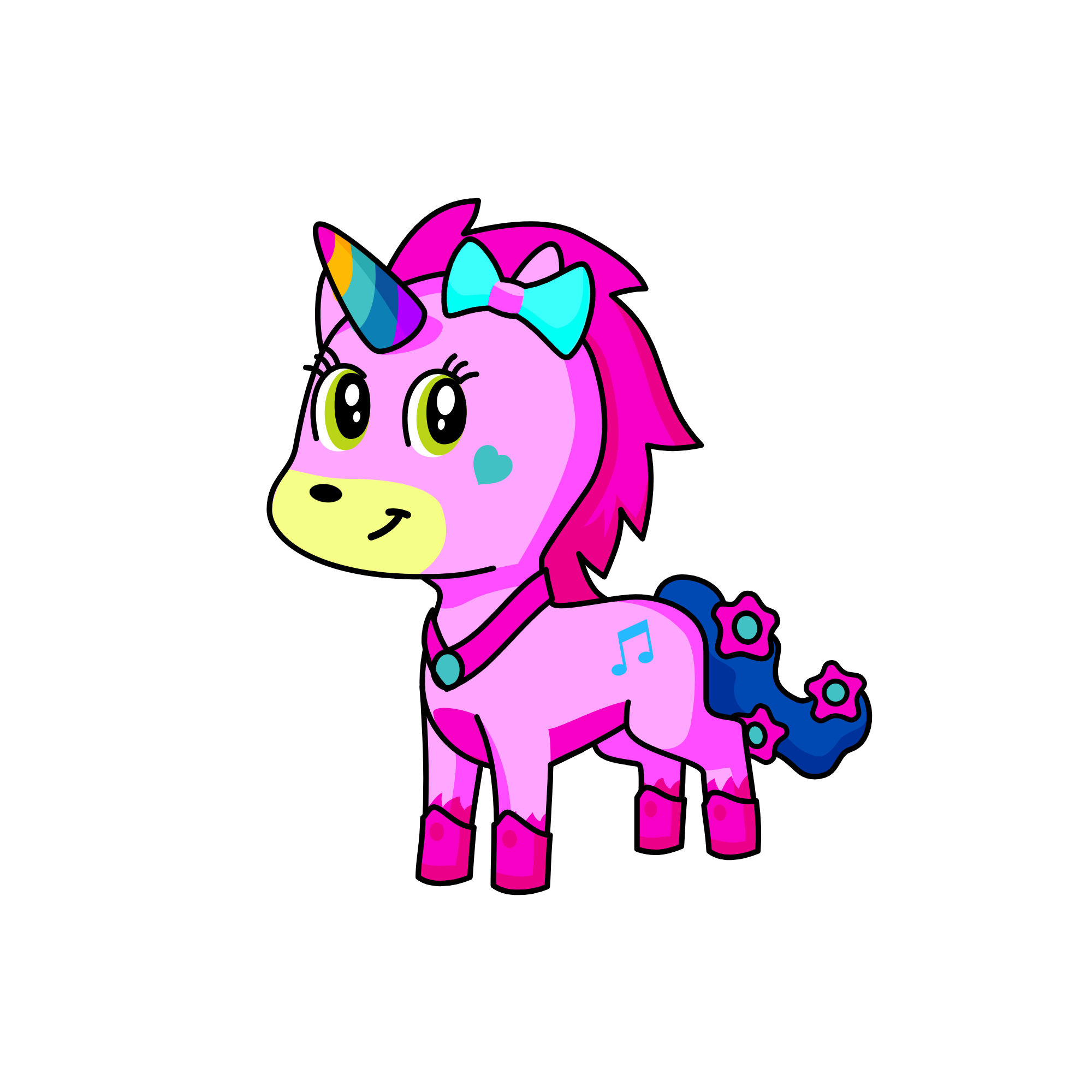 pinker, the unicorn