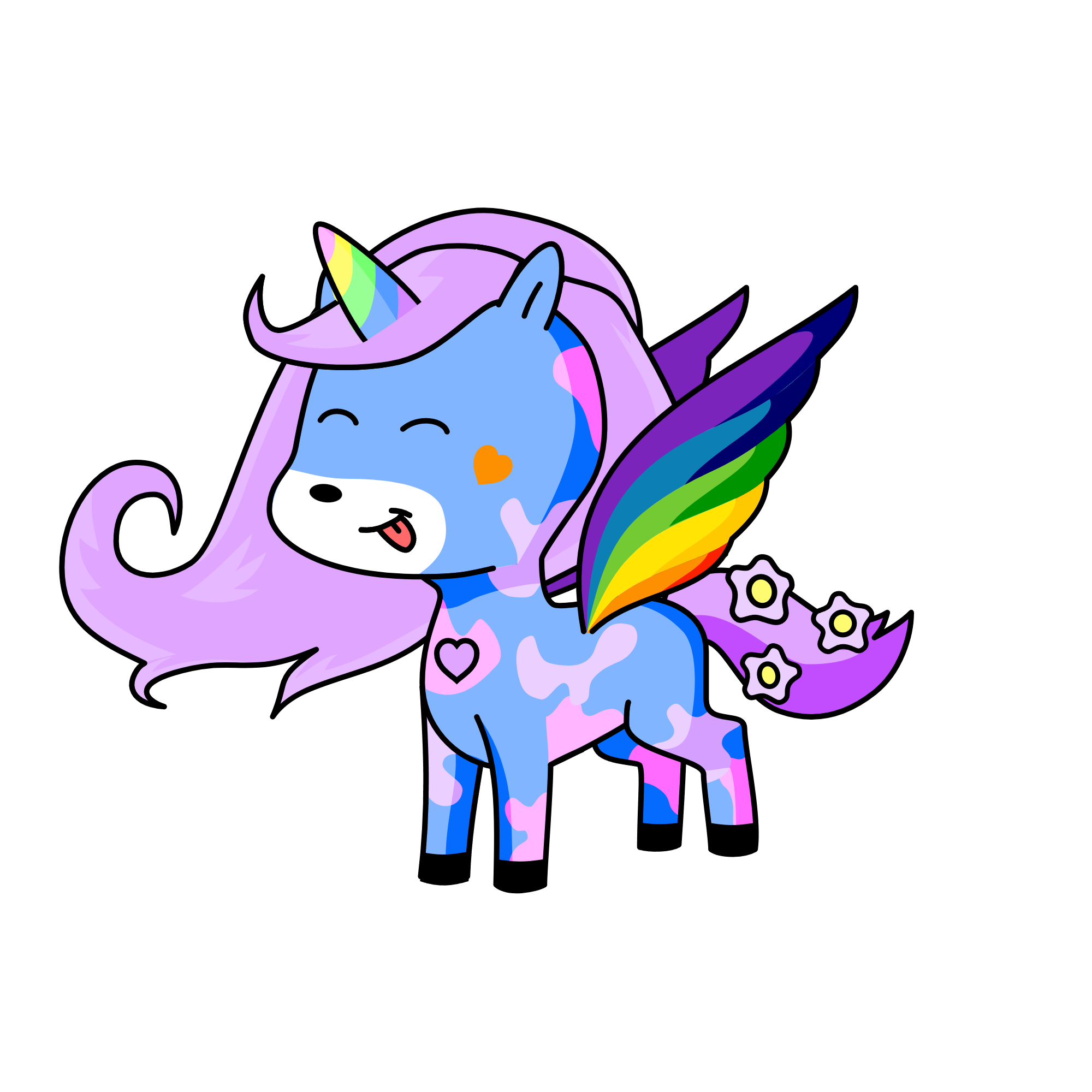 doodle, the unicorn