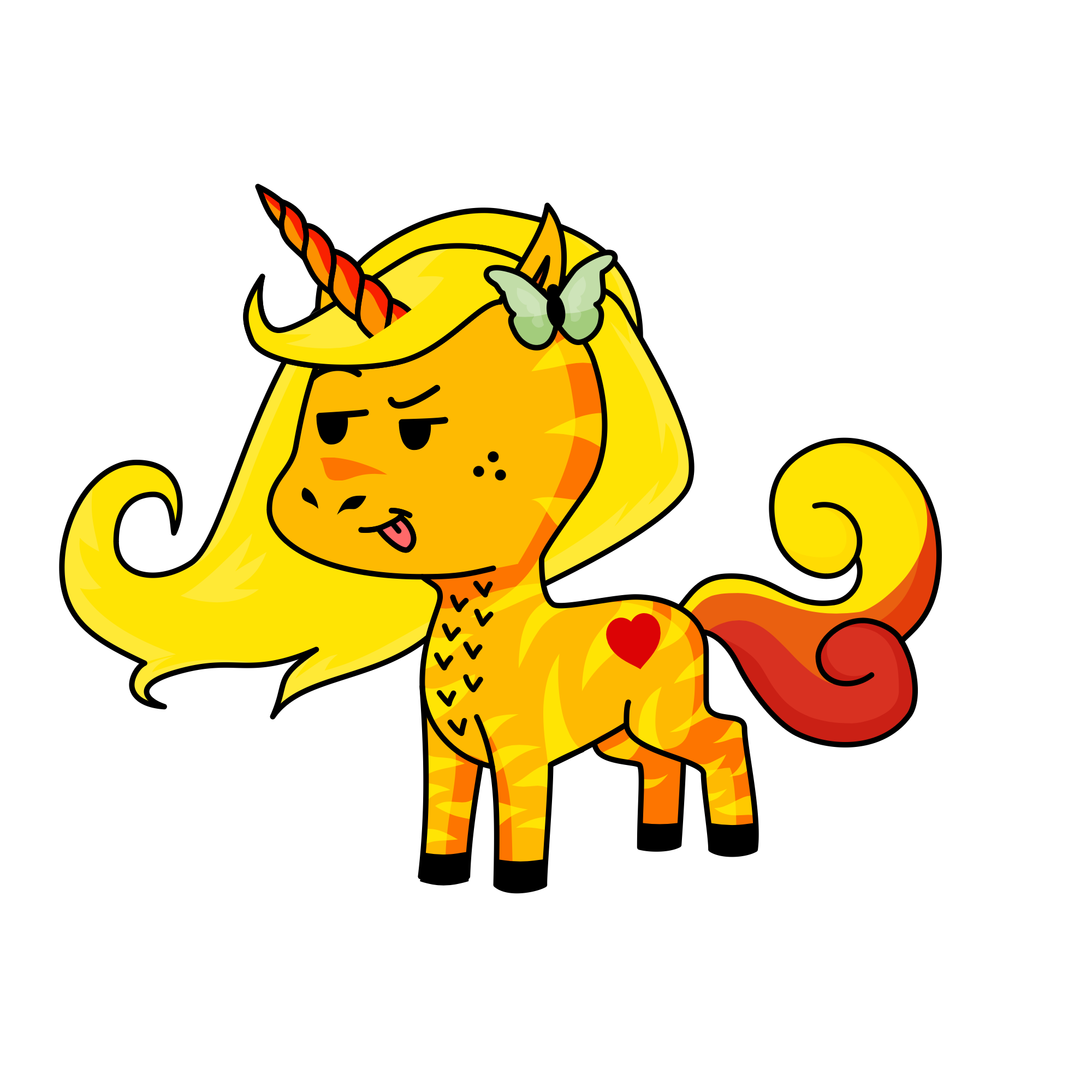 Star 💫 , the unicorn