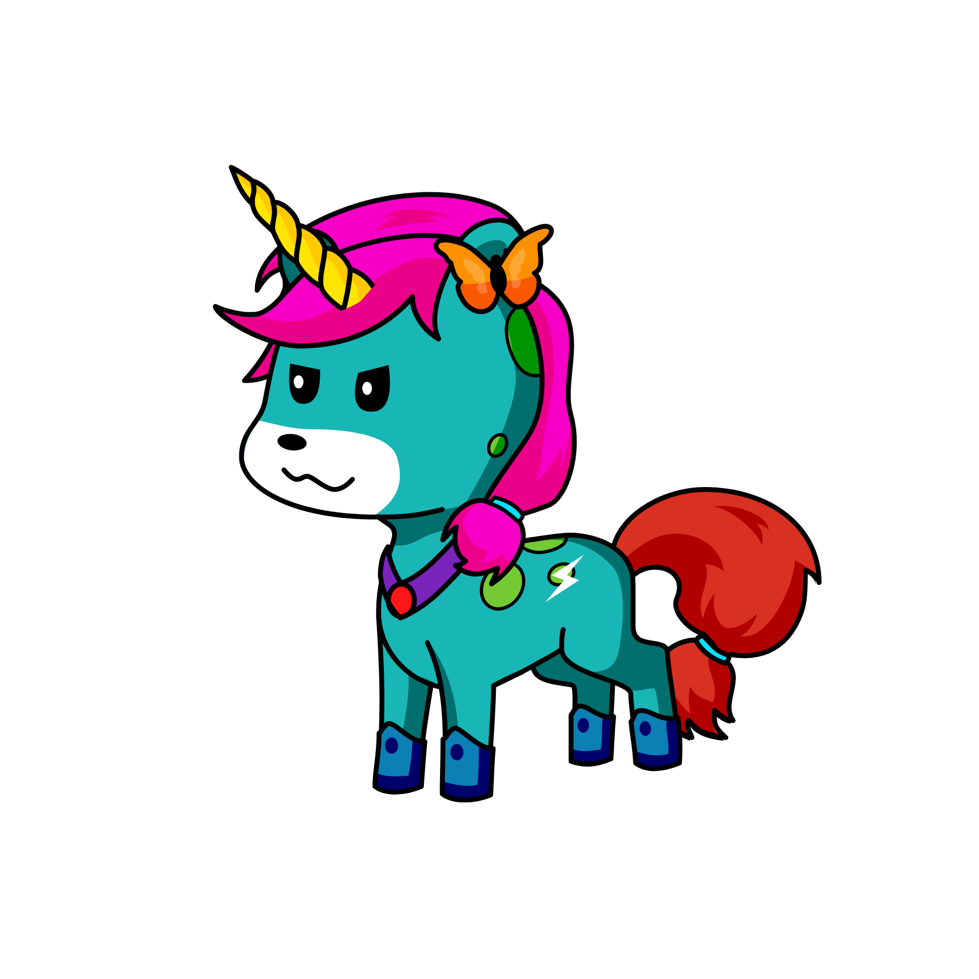Cute Pony, the unicorn