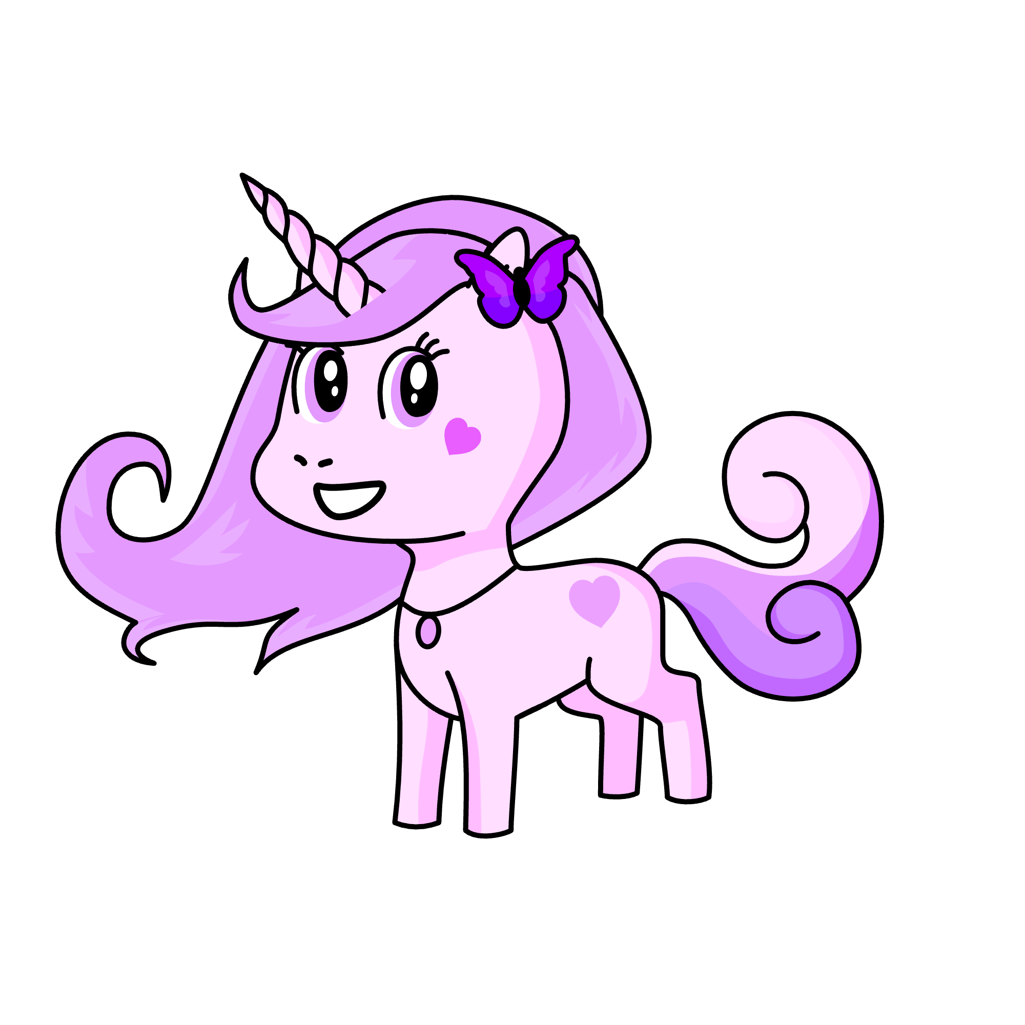 ゆみな, the unicorn