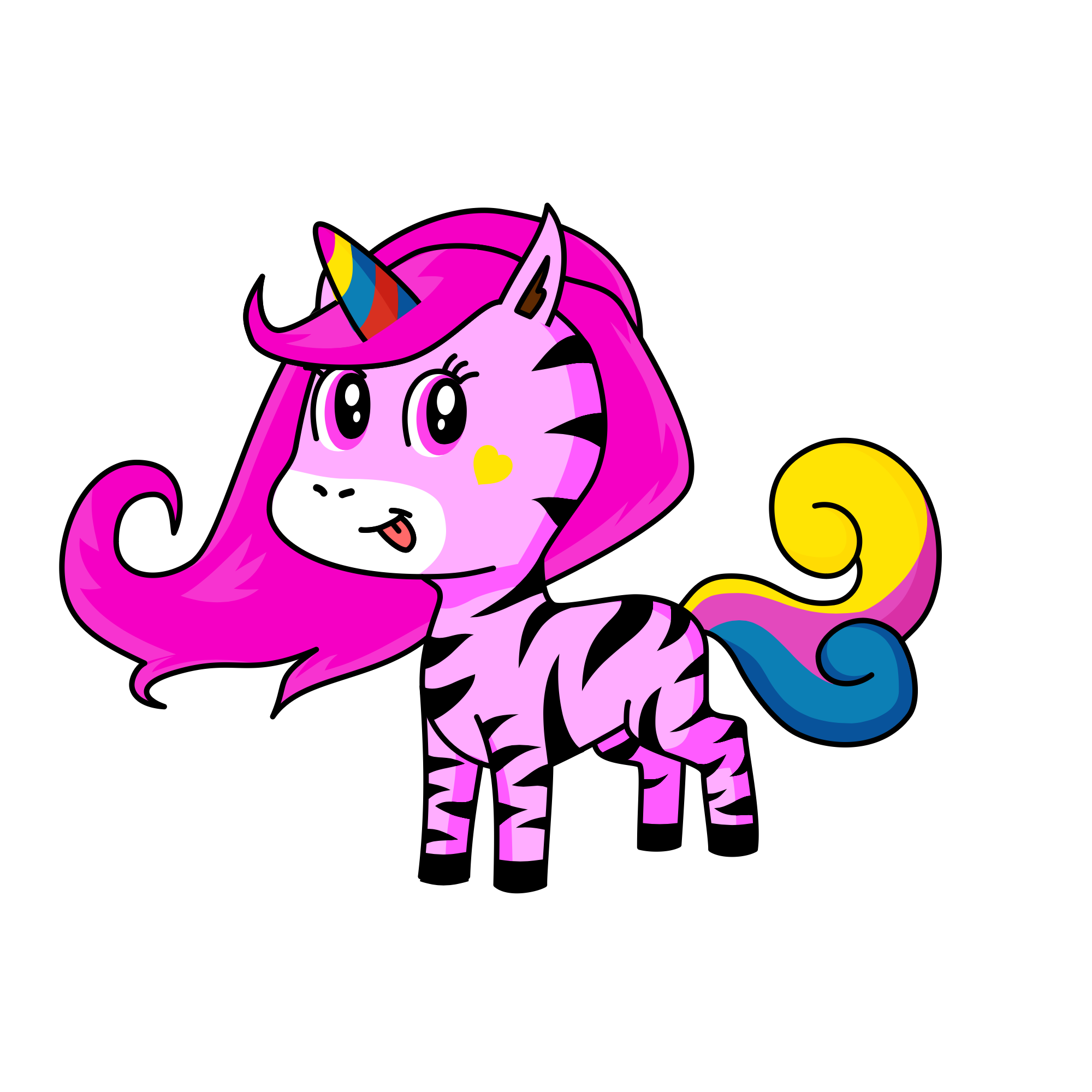 Blossom, the unicorn