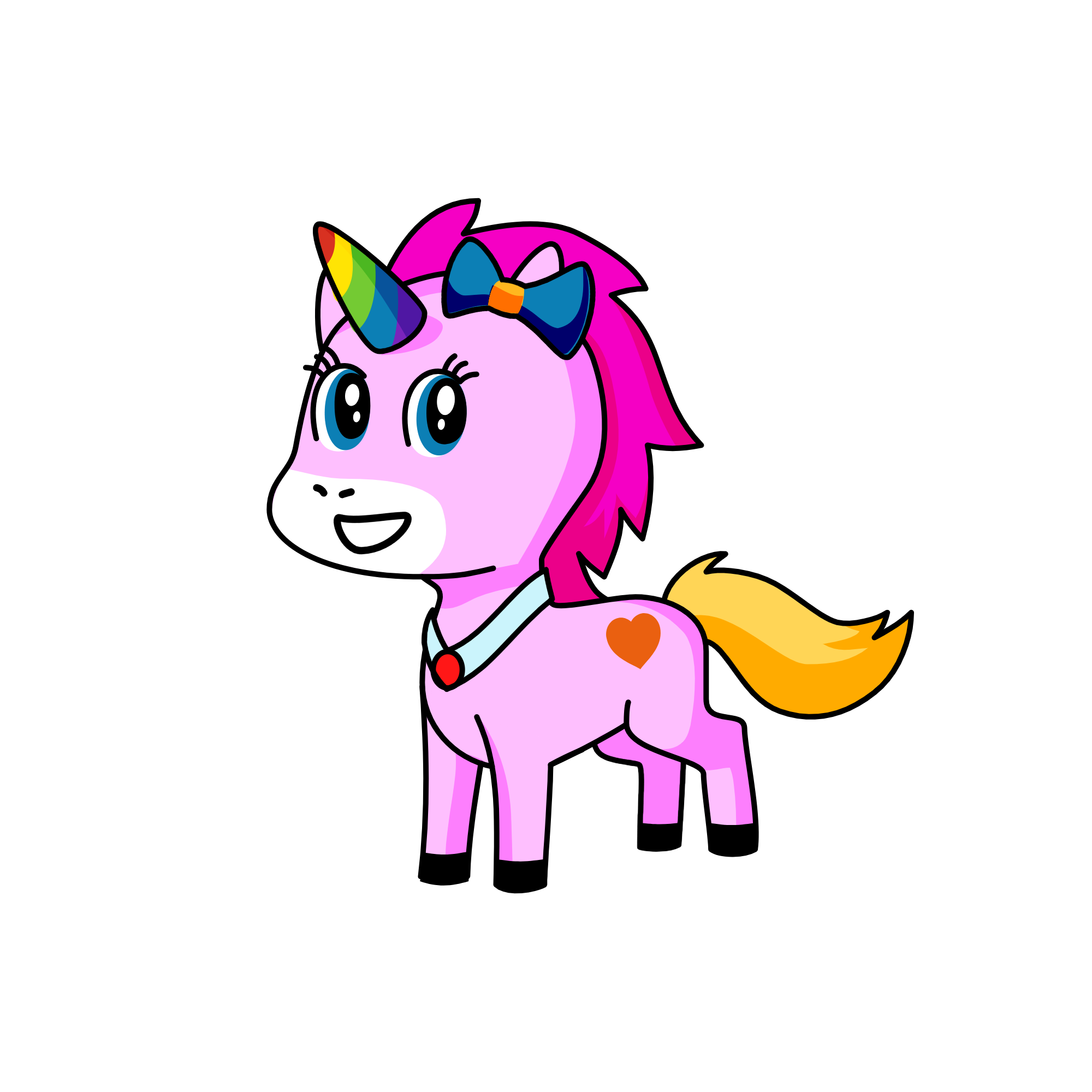 رنگین کمون, the unicorn