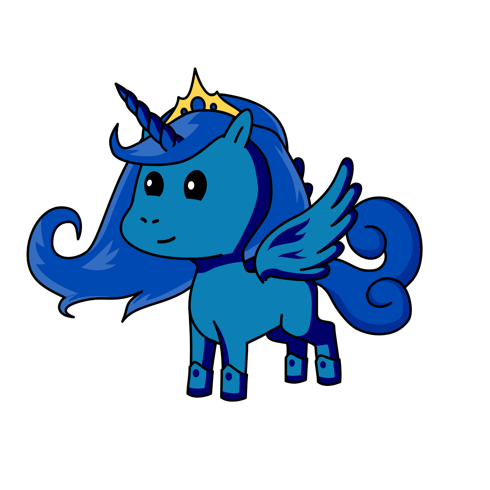 Princess Luna , the unicorn