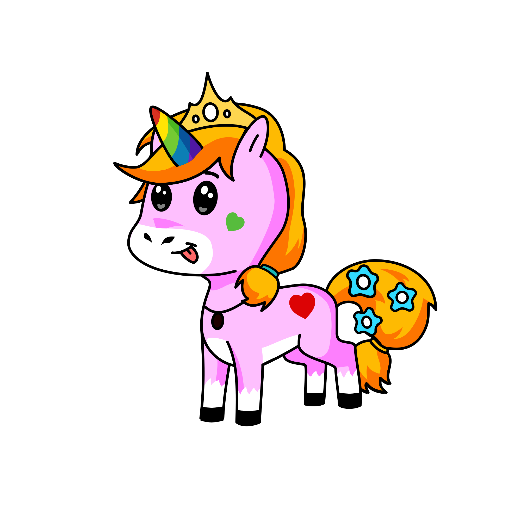 Pinky pie is the best, the unicorn