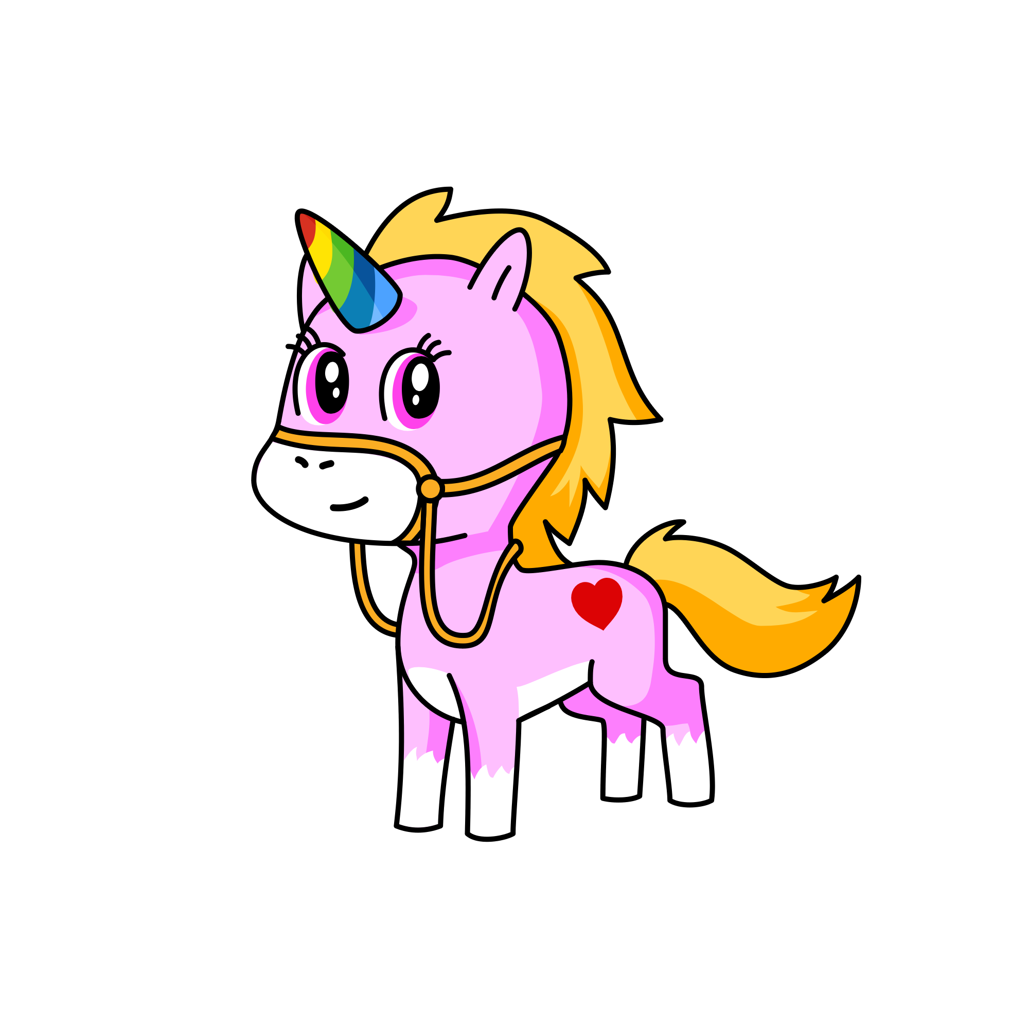 Cupcakes , the unicorn