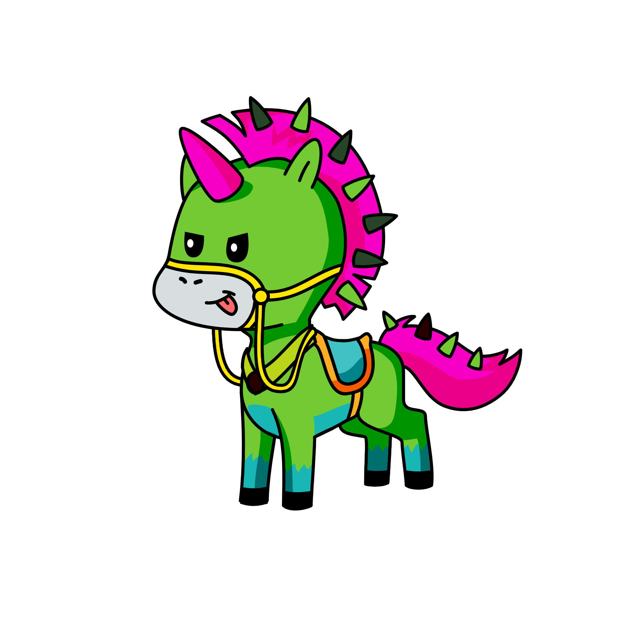 Mincho, the unicorn
