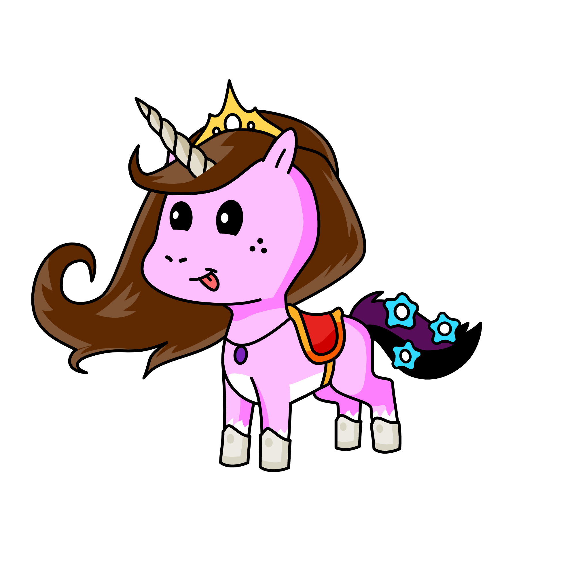 Firelight, the unicorn