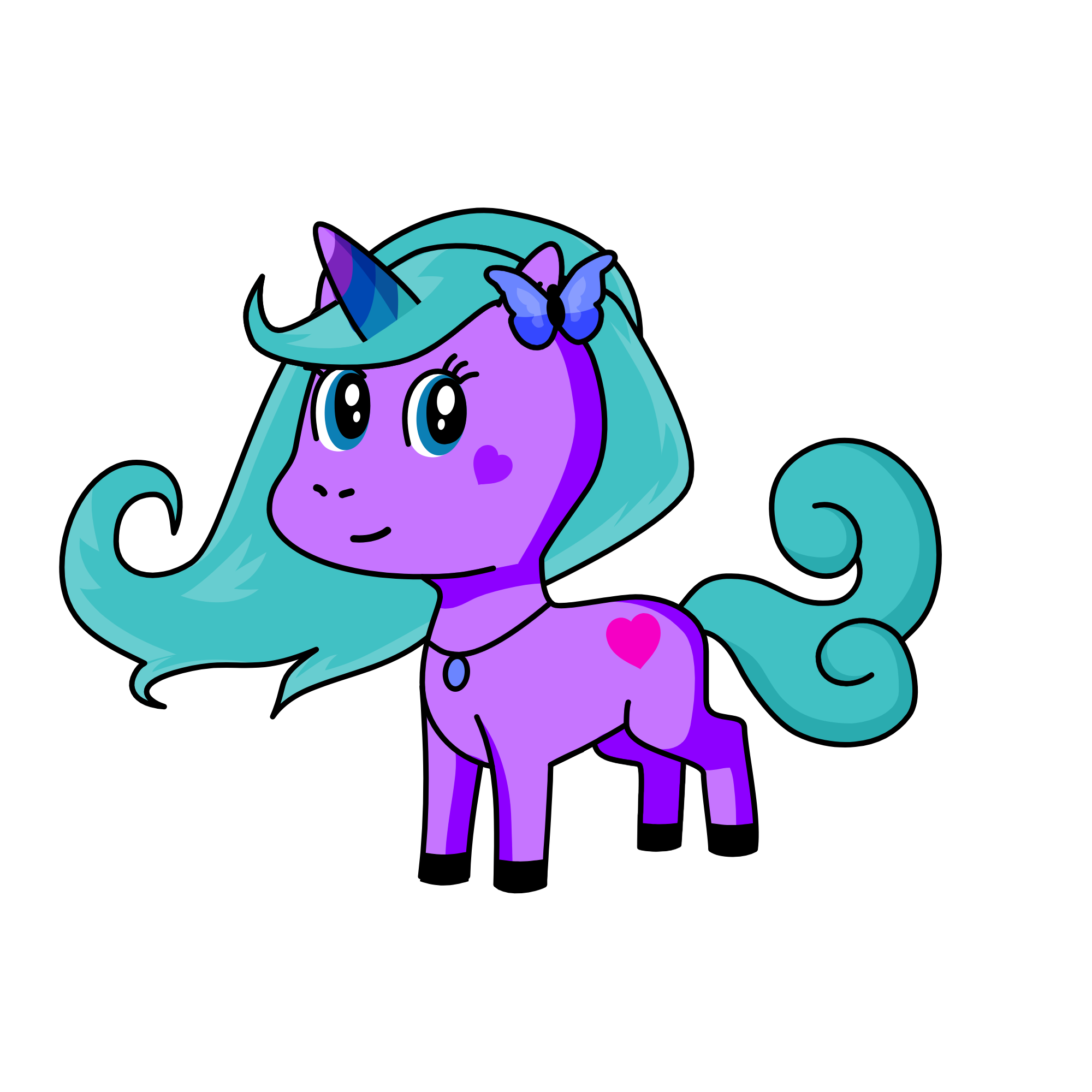 Sasha, the unicorn