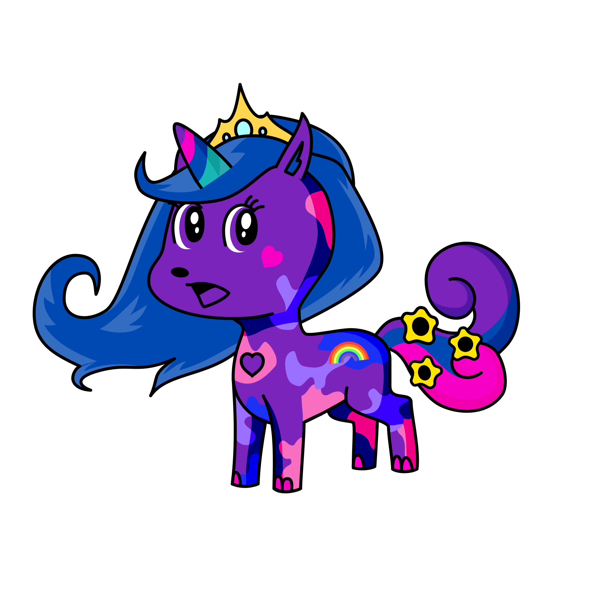 Juni, the unicorn